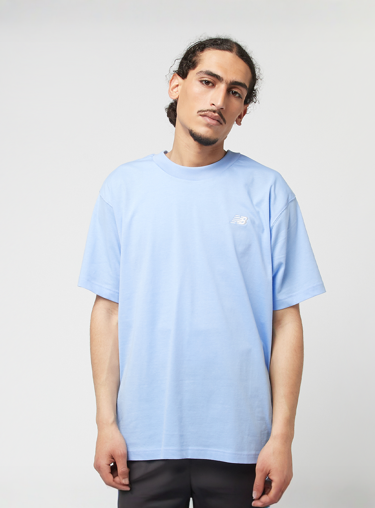 New Balance, Sport Essentials Cotton T-Shirt, blue, Image 1 of 4