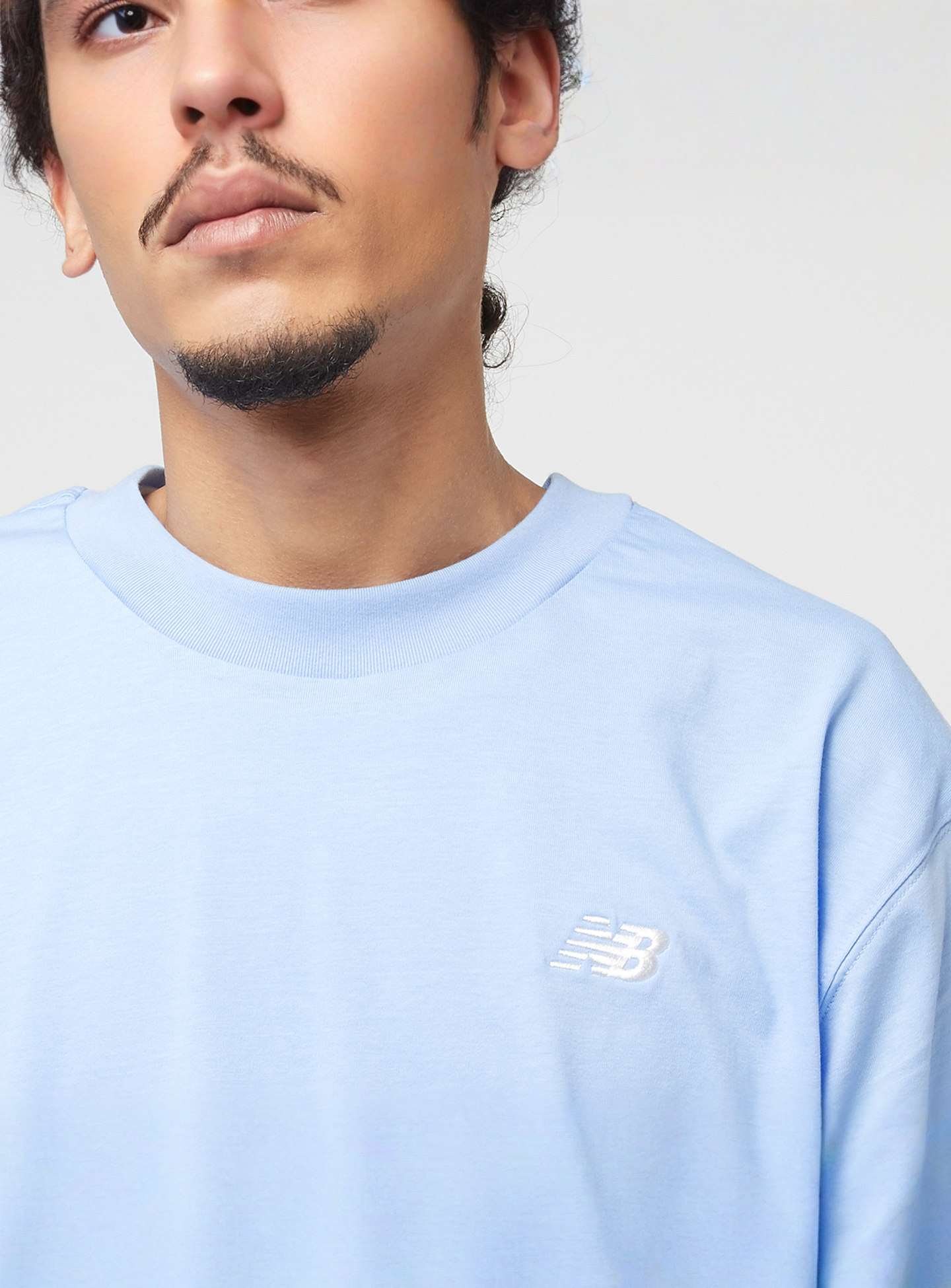 New Balance, Sport Essentials Cotton T-Shirt, blue, Image 3 of 4