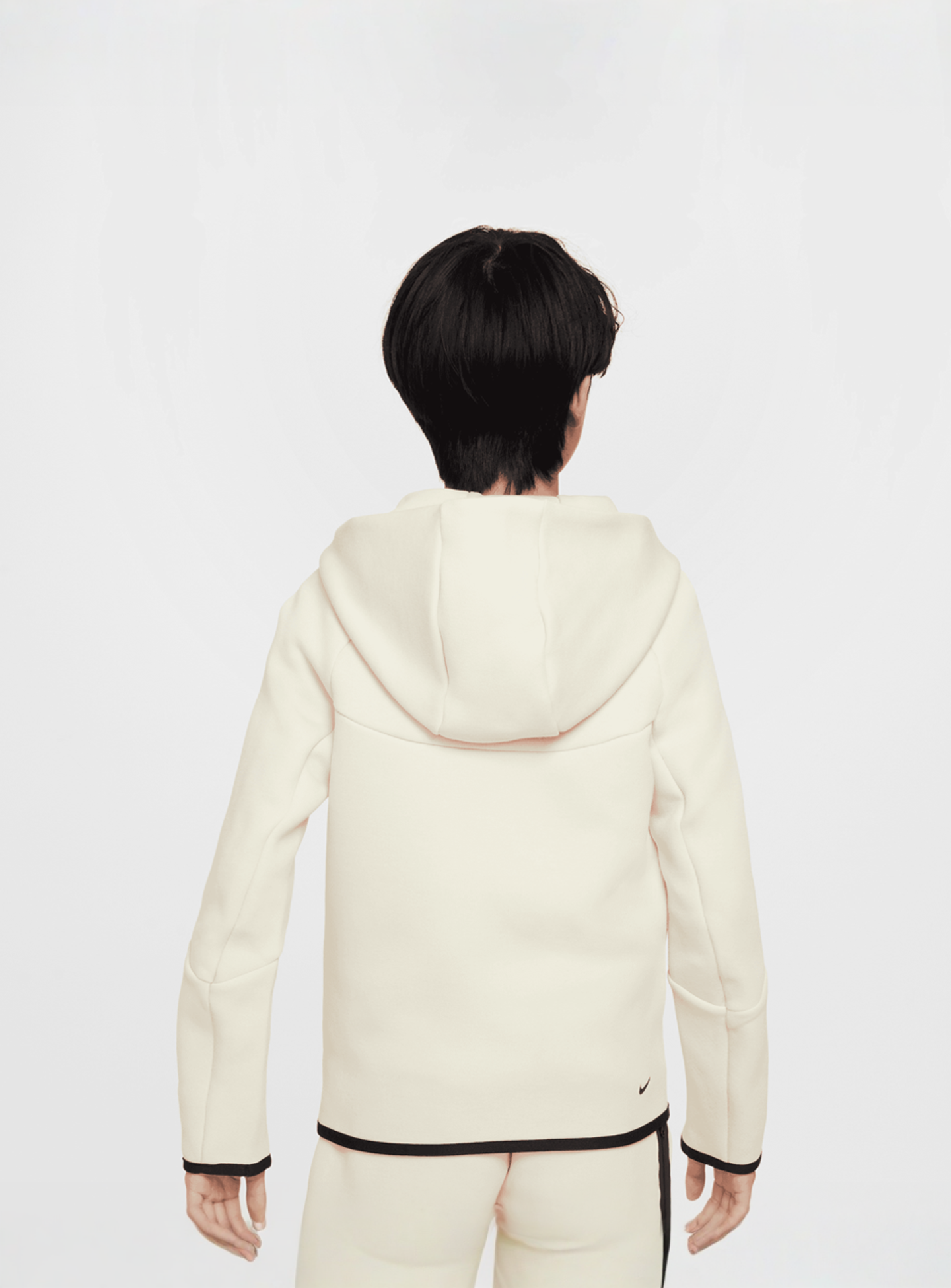 Nike, Sportswear Tech Fleece Full-Zip Hoodie, beige, Image 2 of 9