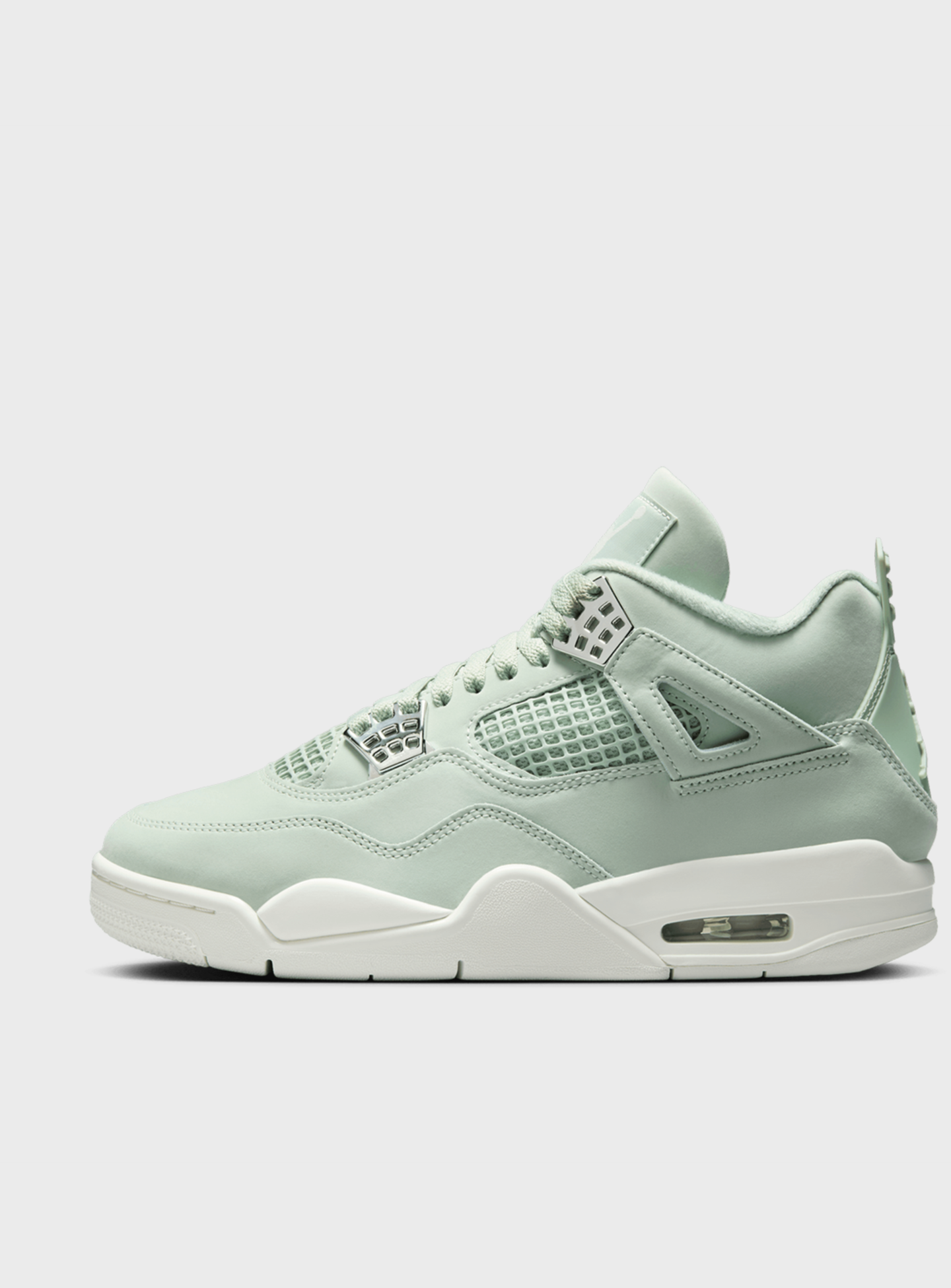 Jordan, WMNS Air Jordan 4 Retro, green, Image 1 of 8