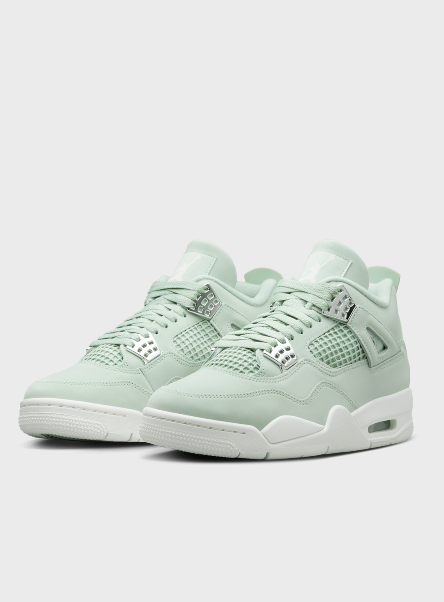 Jordan, WMNS Air Jordan 4 Retro, green, Image 4 of 8