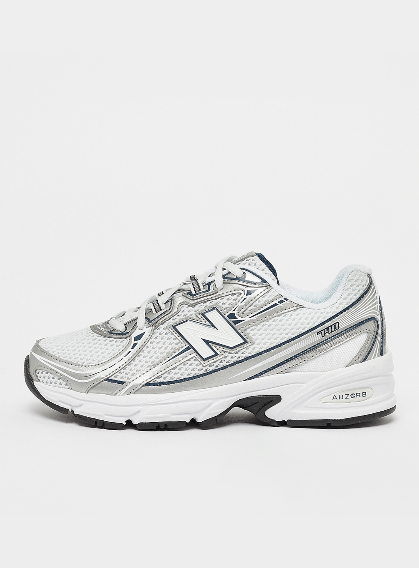 New Balance, 740 (GS), white, Image 1 of 7