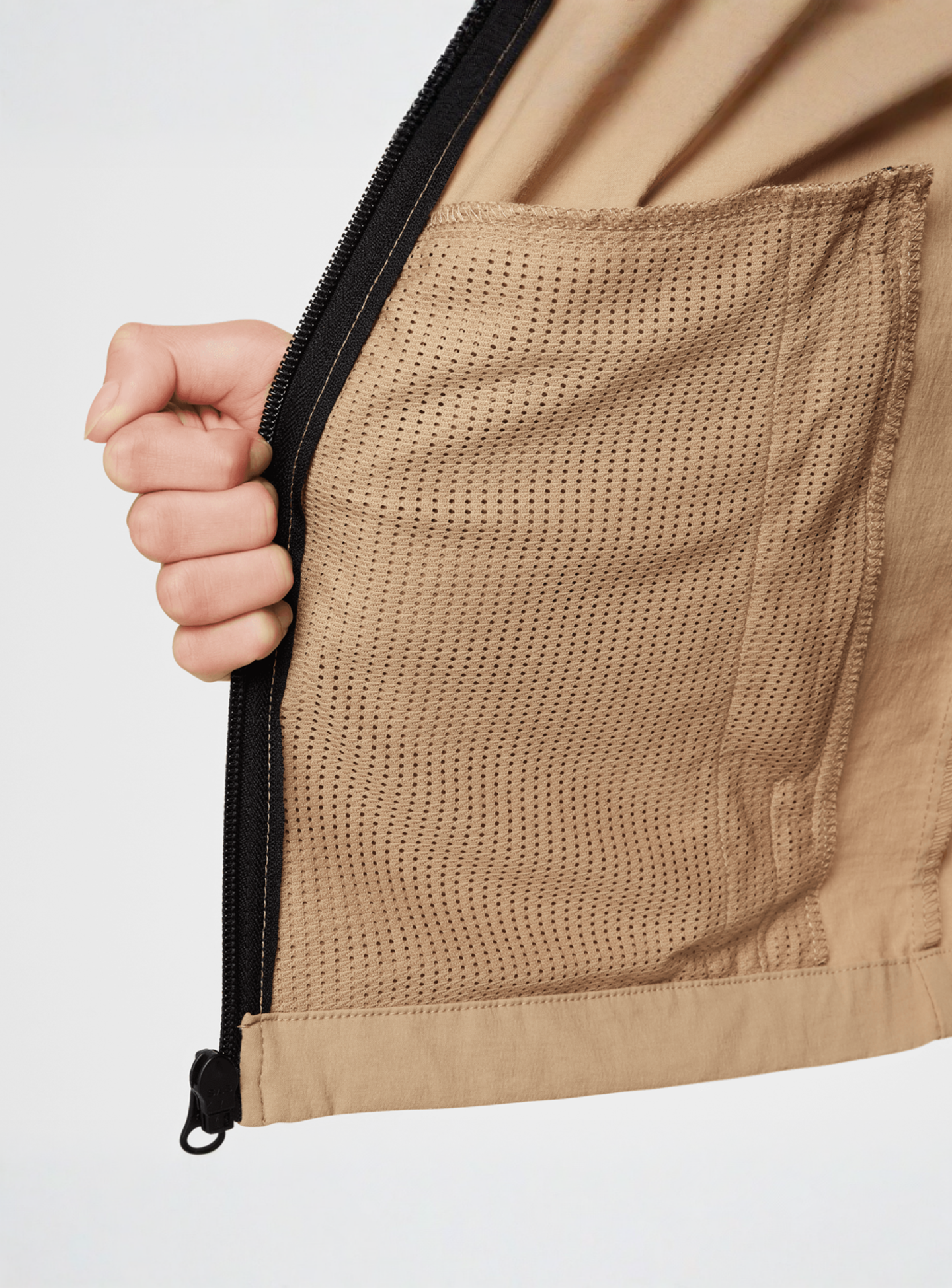Nike, Sportswear Tech Woven Jacket, beige, Image 7 of 9
