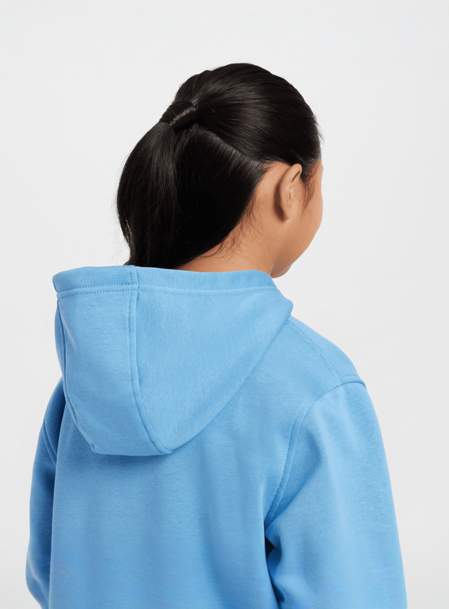 Nike, Sportswear Club Fleece Hoodie, blue, Image 6 of 7