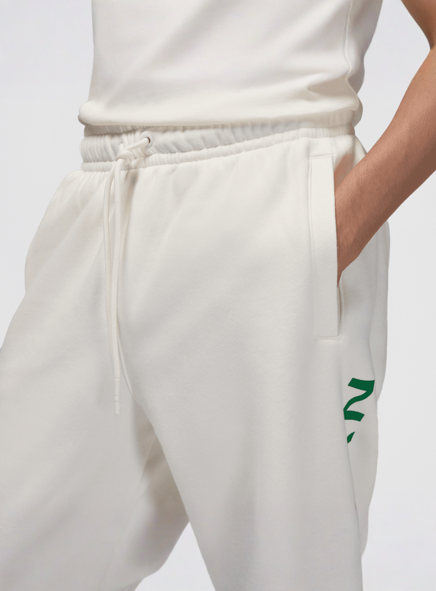 Jordan, Essentials Air Fleece Jogger, beige, Image 3 of 7