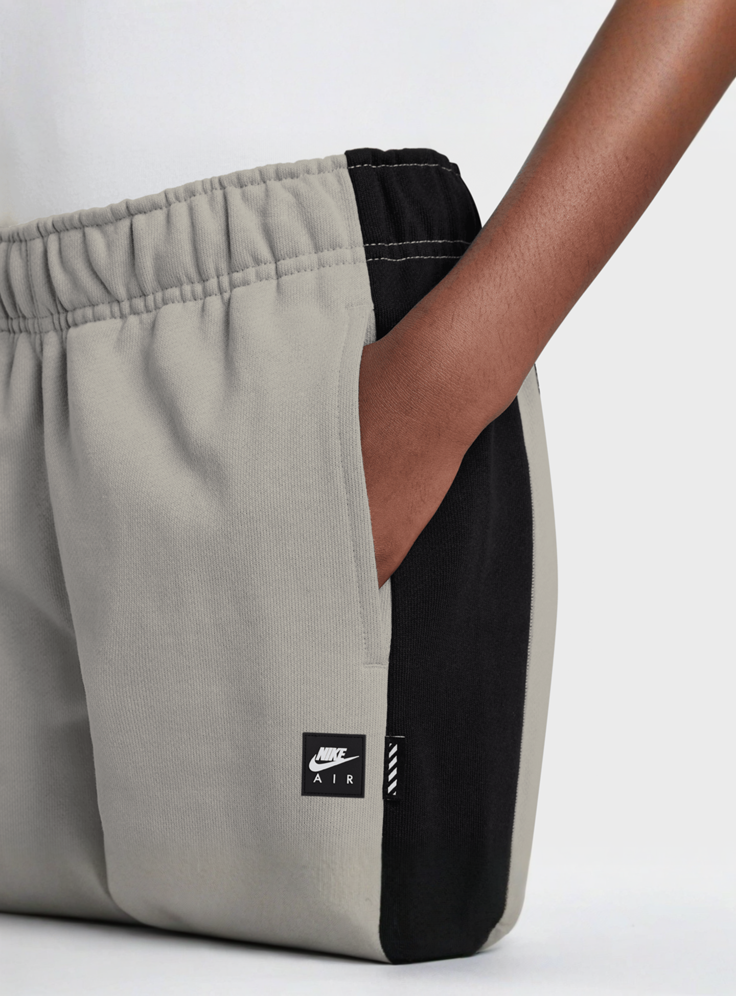 Nike, Air Fleece Jogger, beige, Image 3 of 3