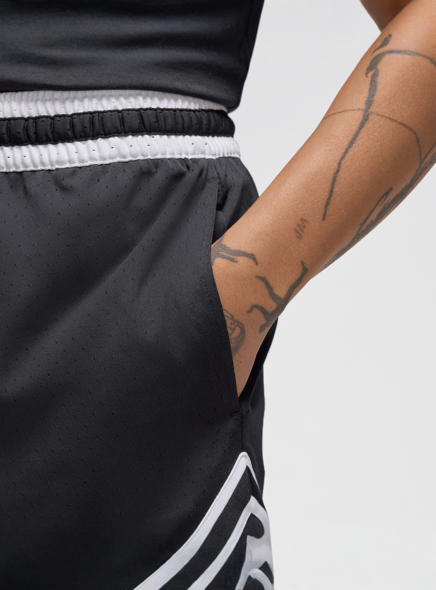 Jordan, Dri-FIT Diamond Mesh-Shorts, black, Image 4 of 6