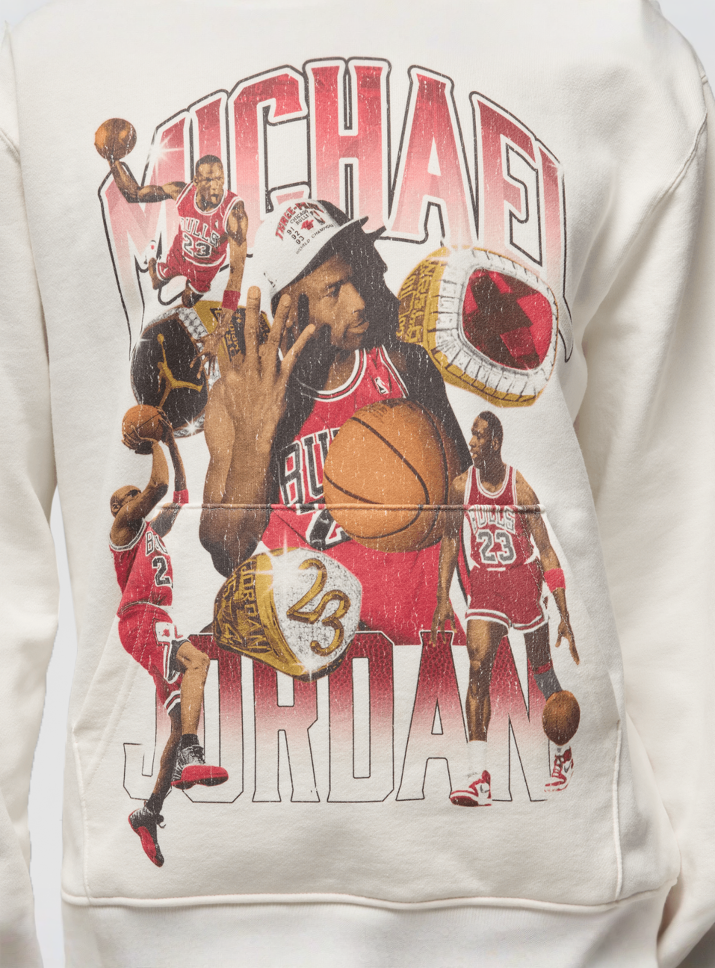 Jordan, Flight Graphics Fleece Hoodie, beige, Image 4 of 8