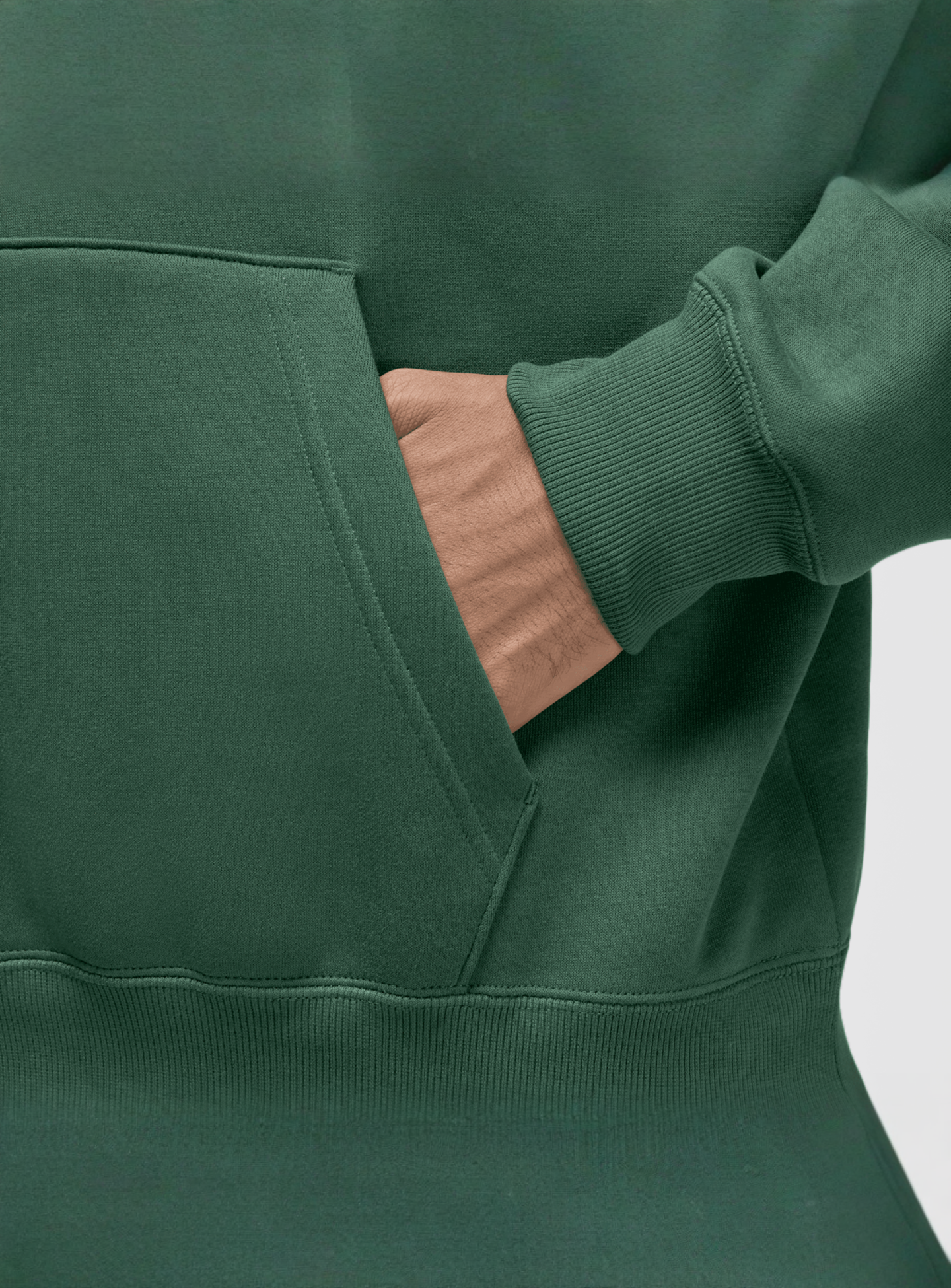 Jordan, Brooklyn Fleece Oversized Hoodie, green, Image 4 of 5