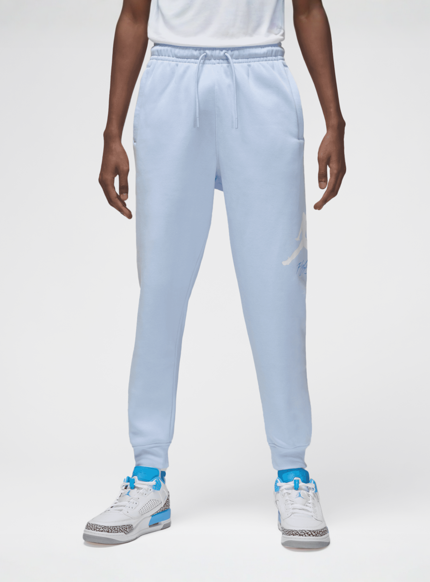 Jordan, Essentials Baseline Fleece Pants, blue, Image 1 of 7
