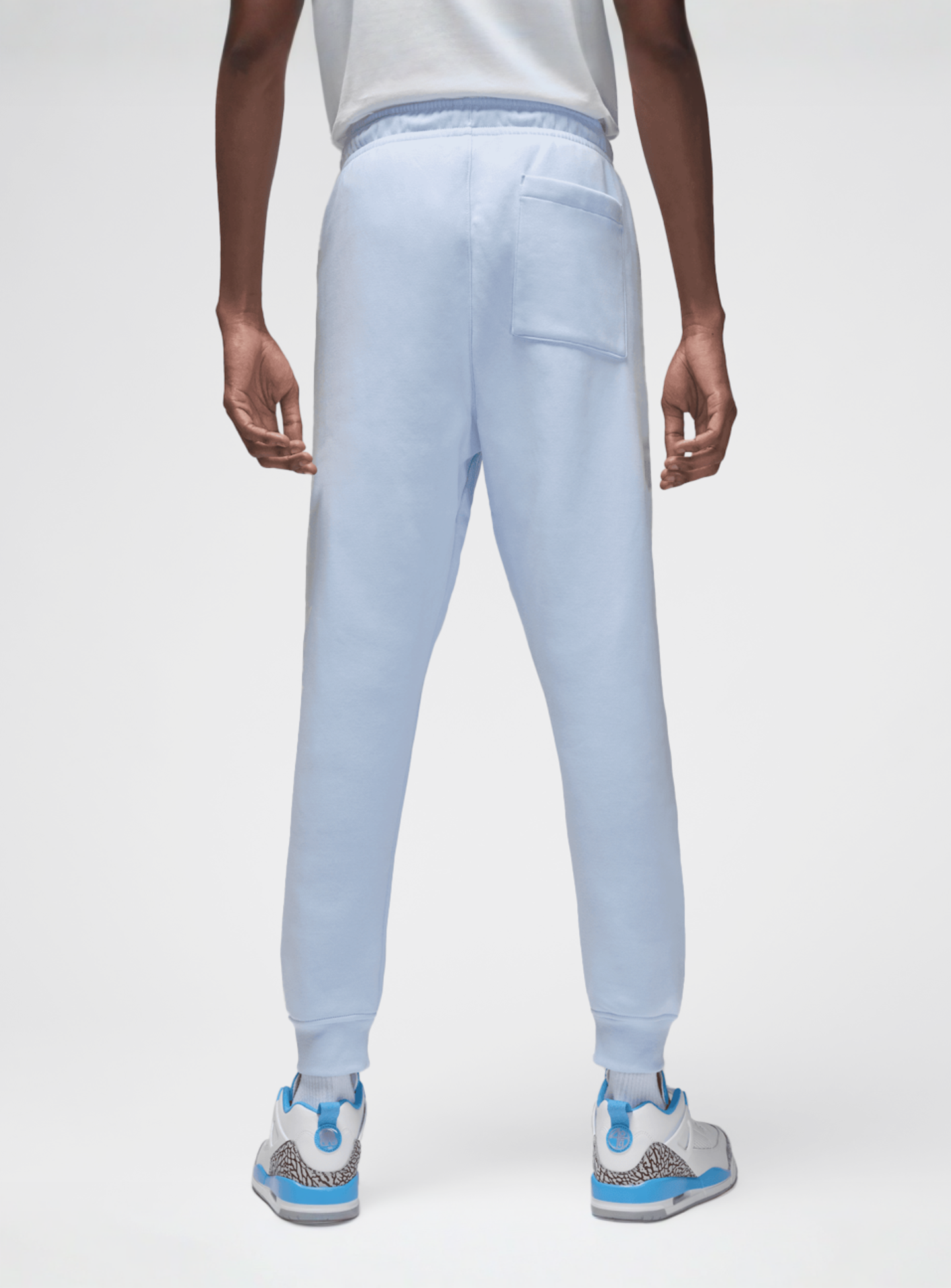 Jordan, Essentials Baseline Fleece Pants, blue, Image 2 of 7