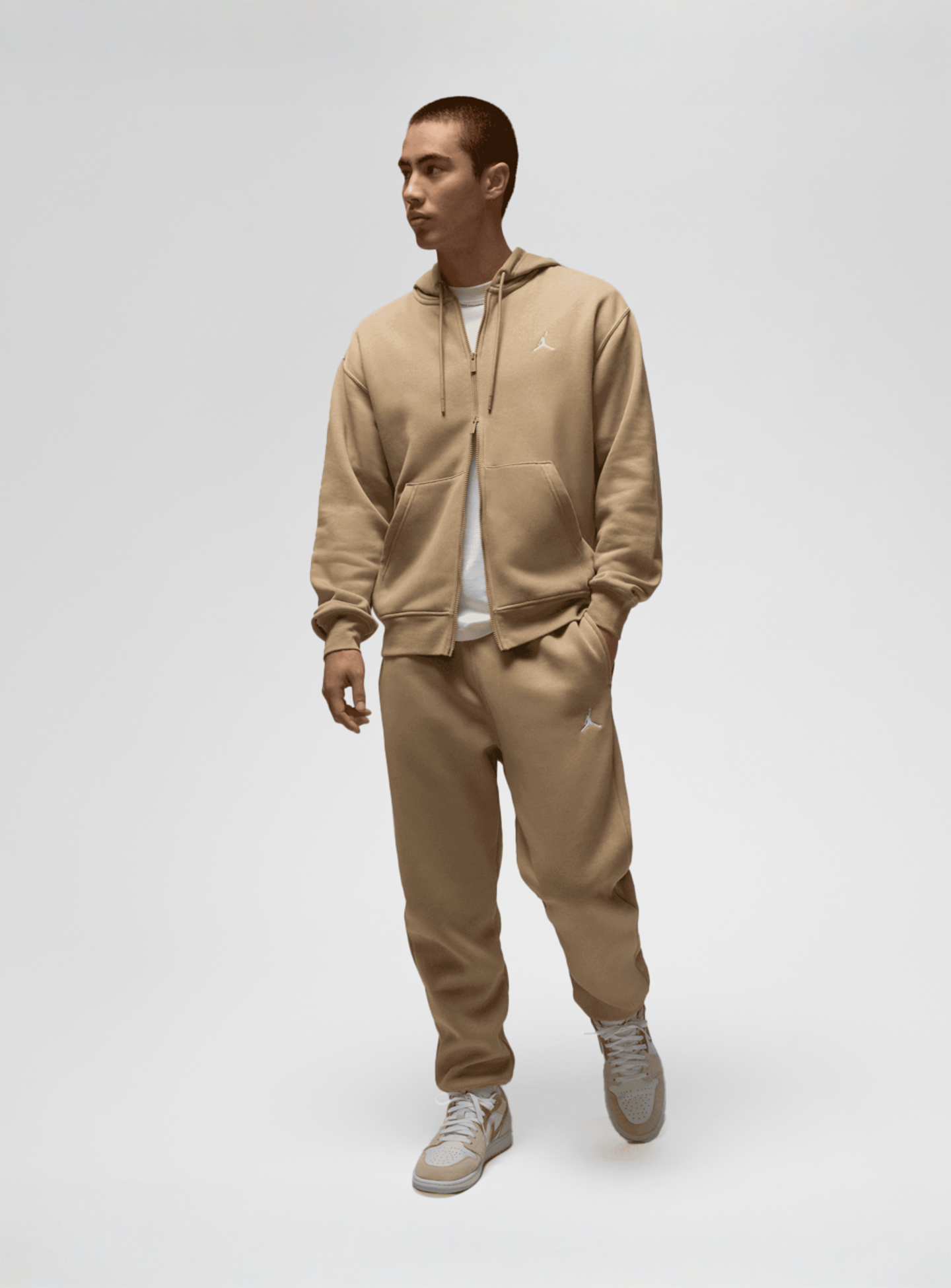 Jordan, Brooklyn Fleece Pants, brown, Image 6 of 6