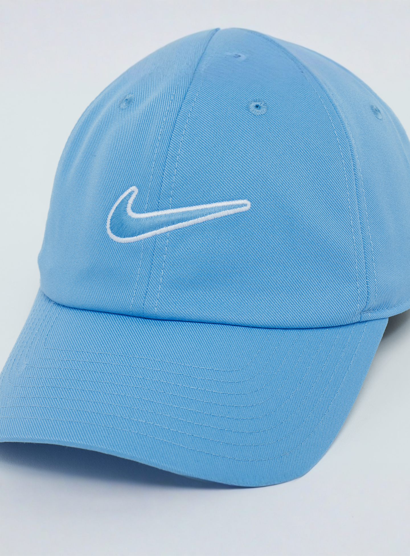 Nike, Club Unstructured Swoosh Cap, blue, Image 3 of 4