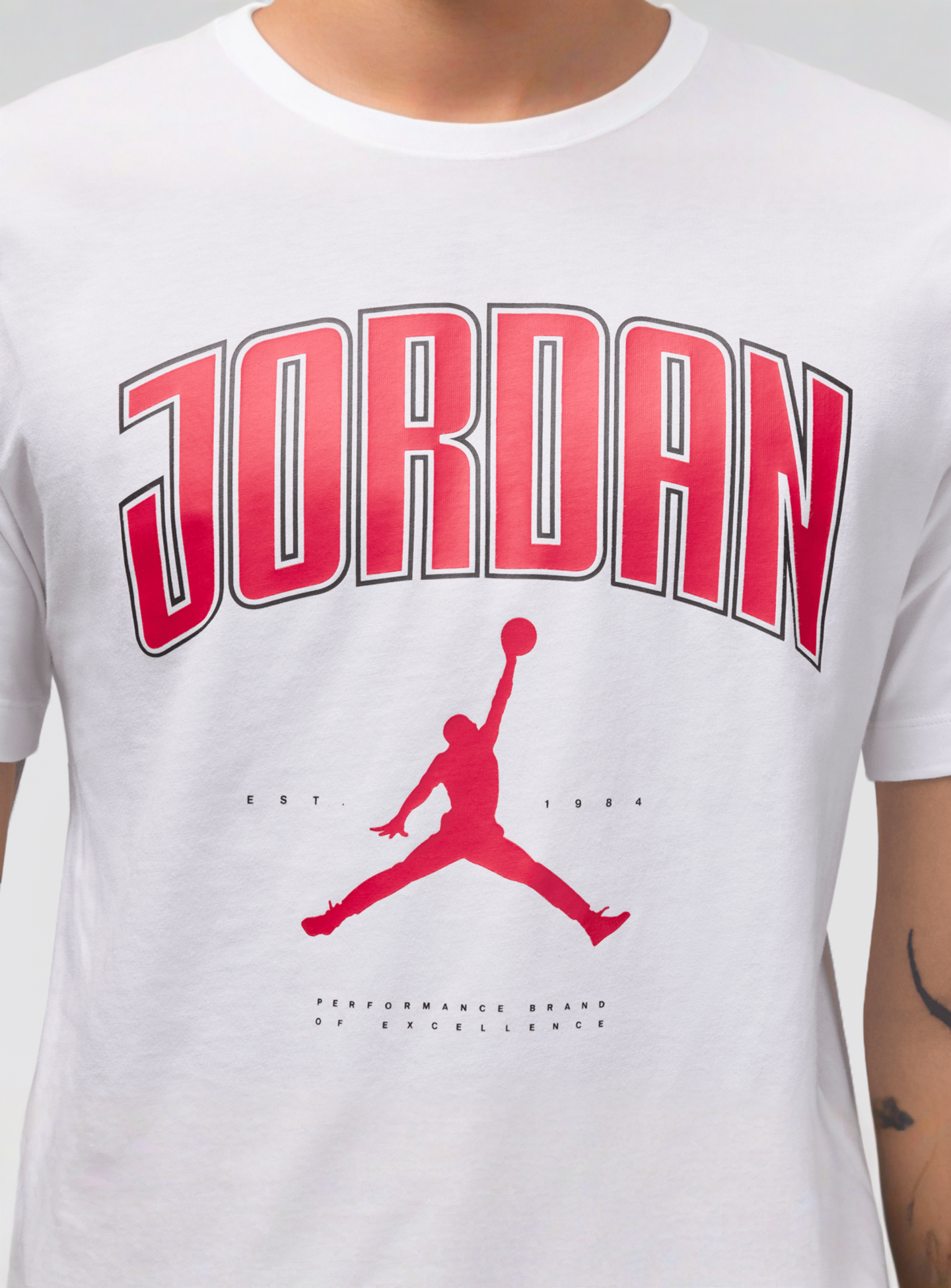 Jordan, City 88 Short Sleeve Crew T-Shirt, white, Image 3 of 4