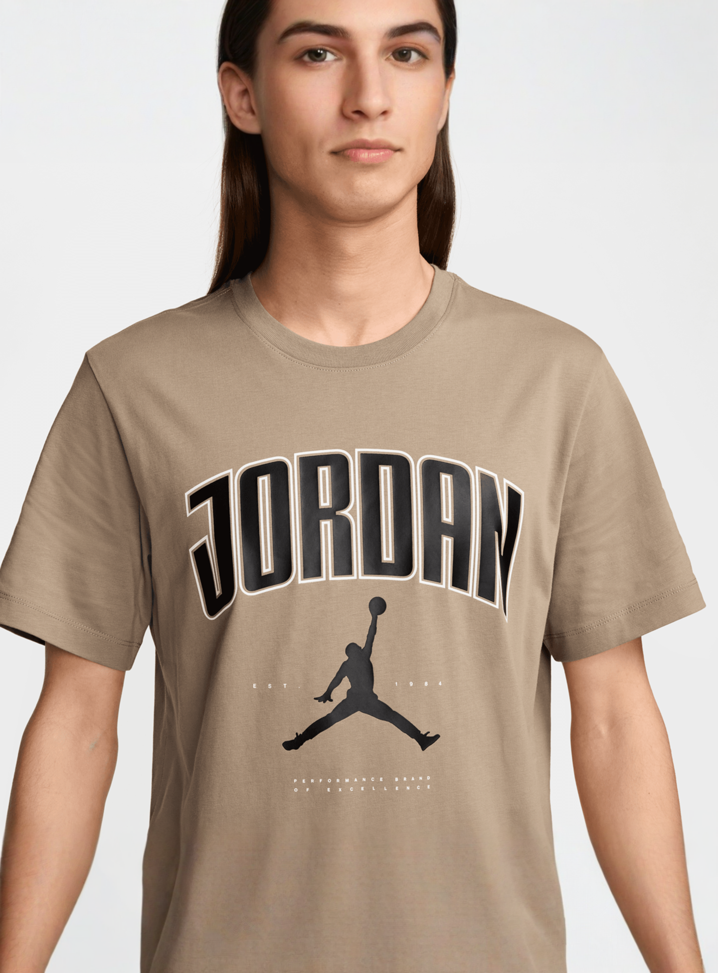 Jordan, City Short Sleeve Crew, beige, Image 3 of 3