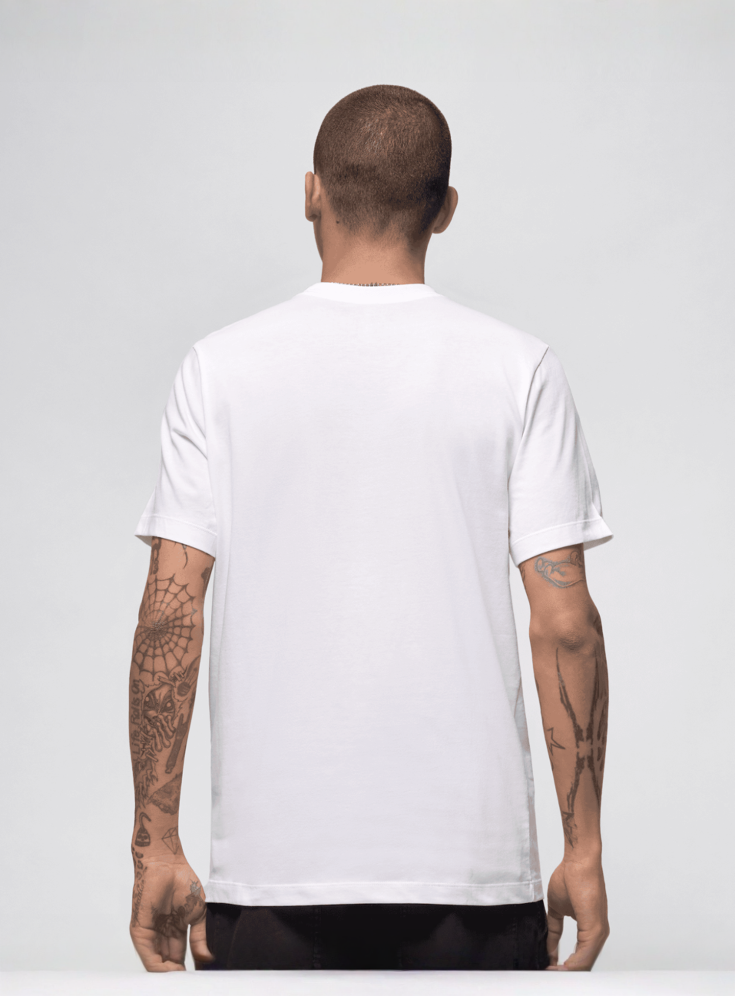 Jordan, Air Short Sleeve Tee, white, Image 2 of 4