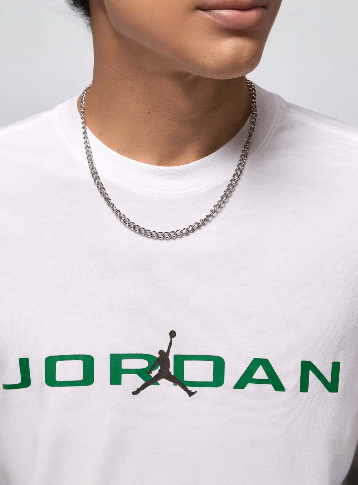 Jordan, Air Short Sleeve Tee, white, Image 3 of 4
