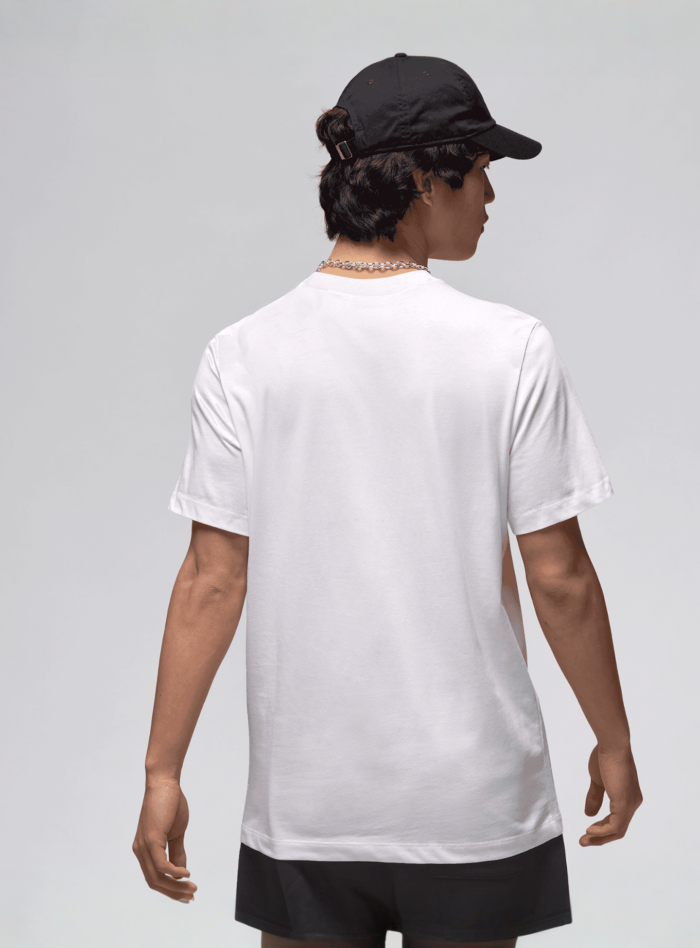 Jordan, Air Short Sleeve Tee, white, Image 2 of 4