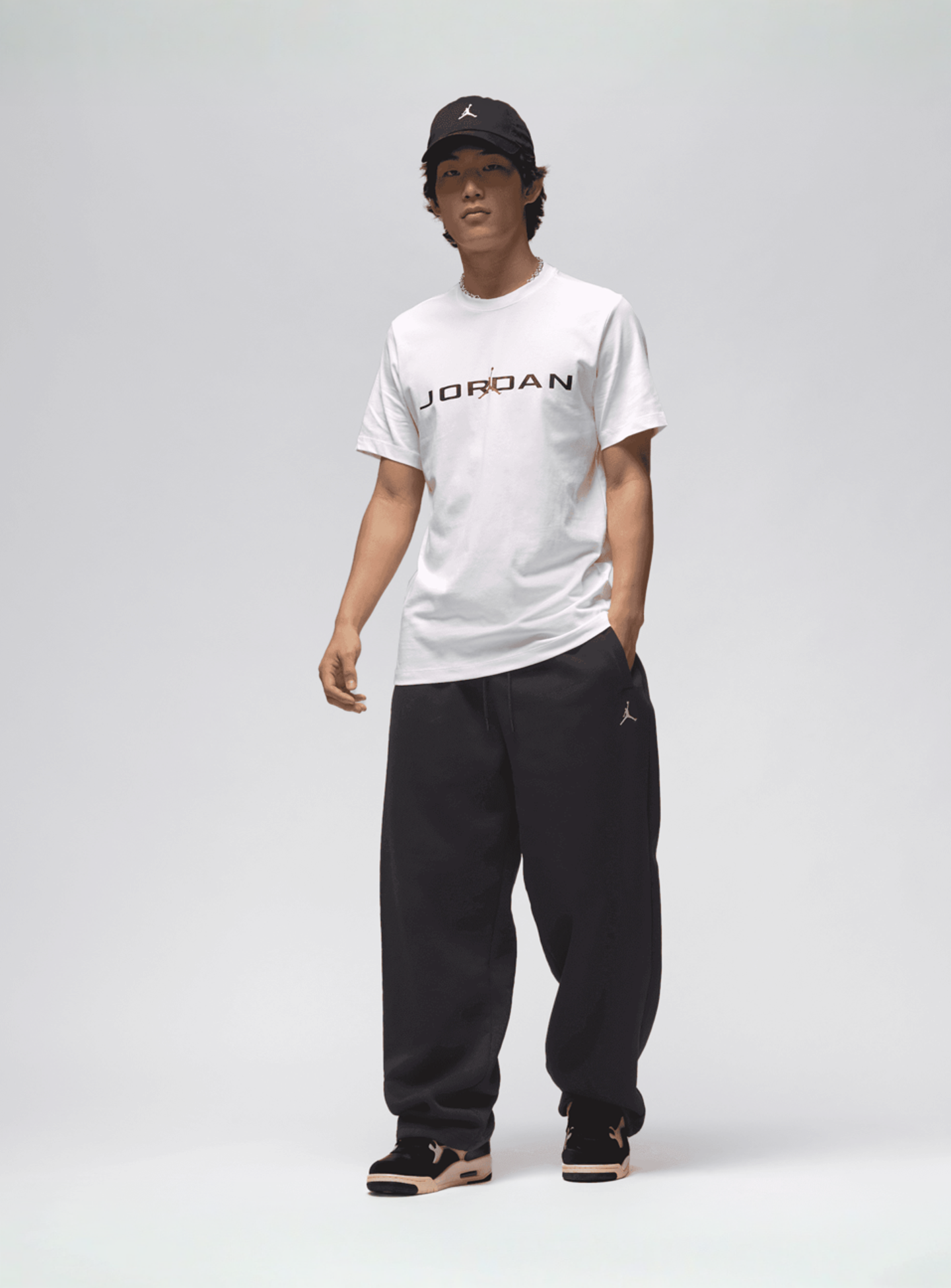 Jordan, Air Short Sleeve Tee, white, Image 4 of 4