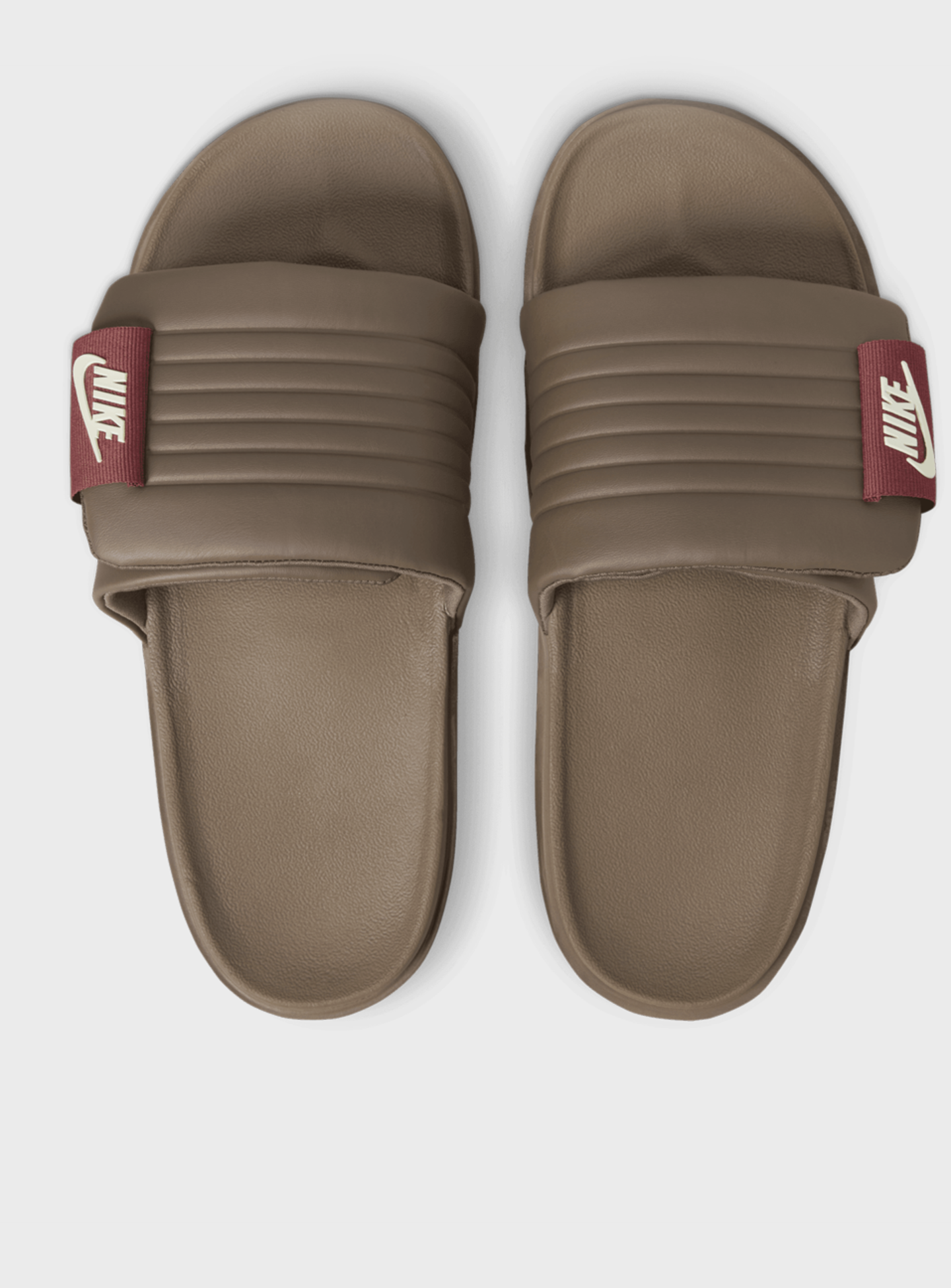 Nike, Offcourt Adjust, brown, Image 5 of 6