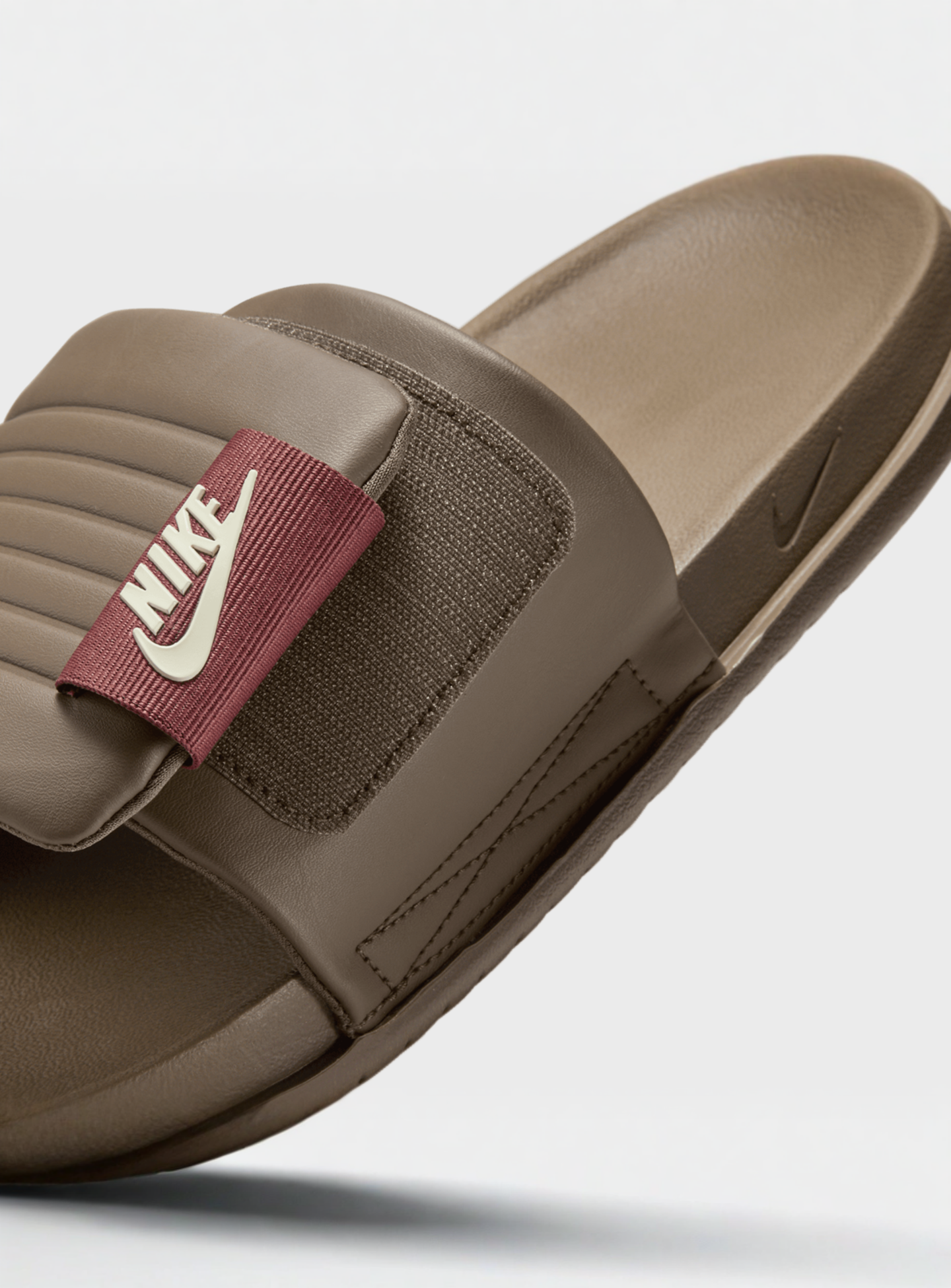 Nike, Offcourt Adjust, brown, Image 6 of 6