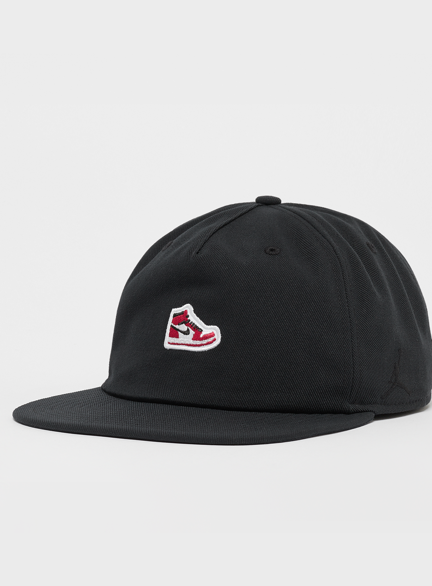 Jordan, Pro Structured Sneaker Patch Cap, black, Image 1 of 4