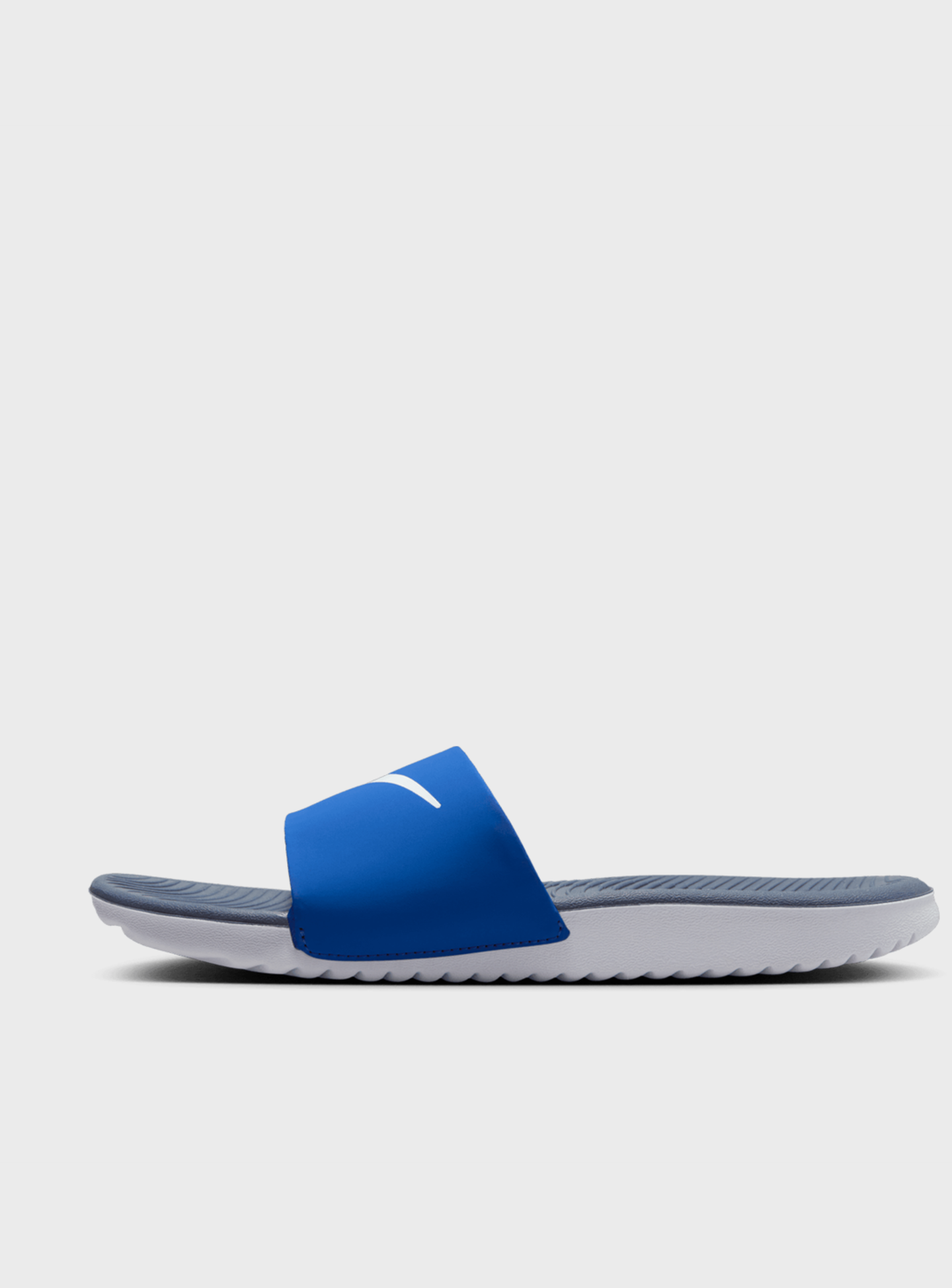 Nike, Kawa Slides (PS), blue, Image 1 of 6