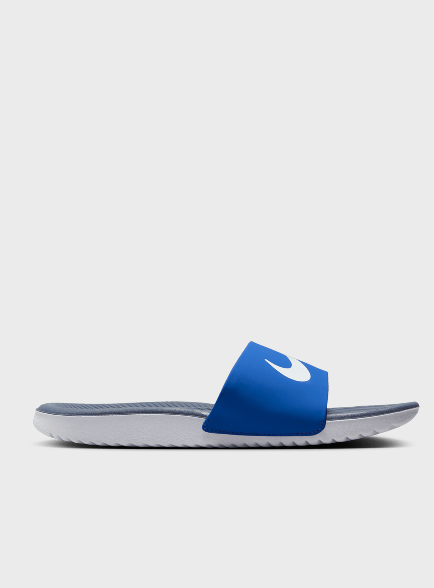 Nike, Kawa Slides (PS), blue, Image 2 of 6
