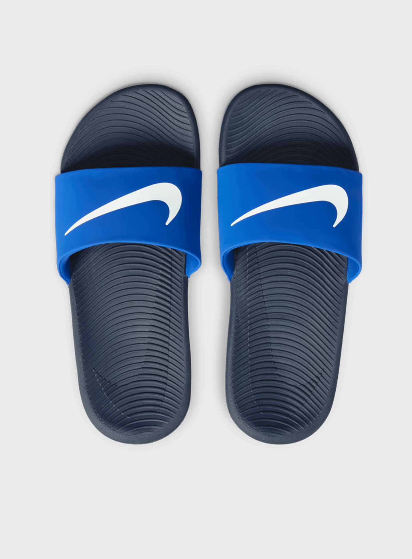 Nike, Kawa Slides (PS), blue, Image 4 of 6