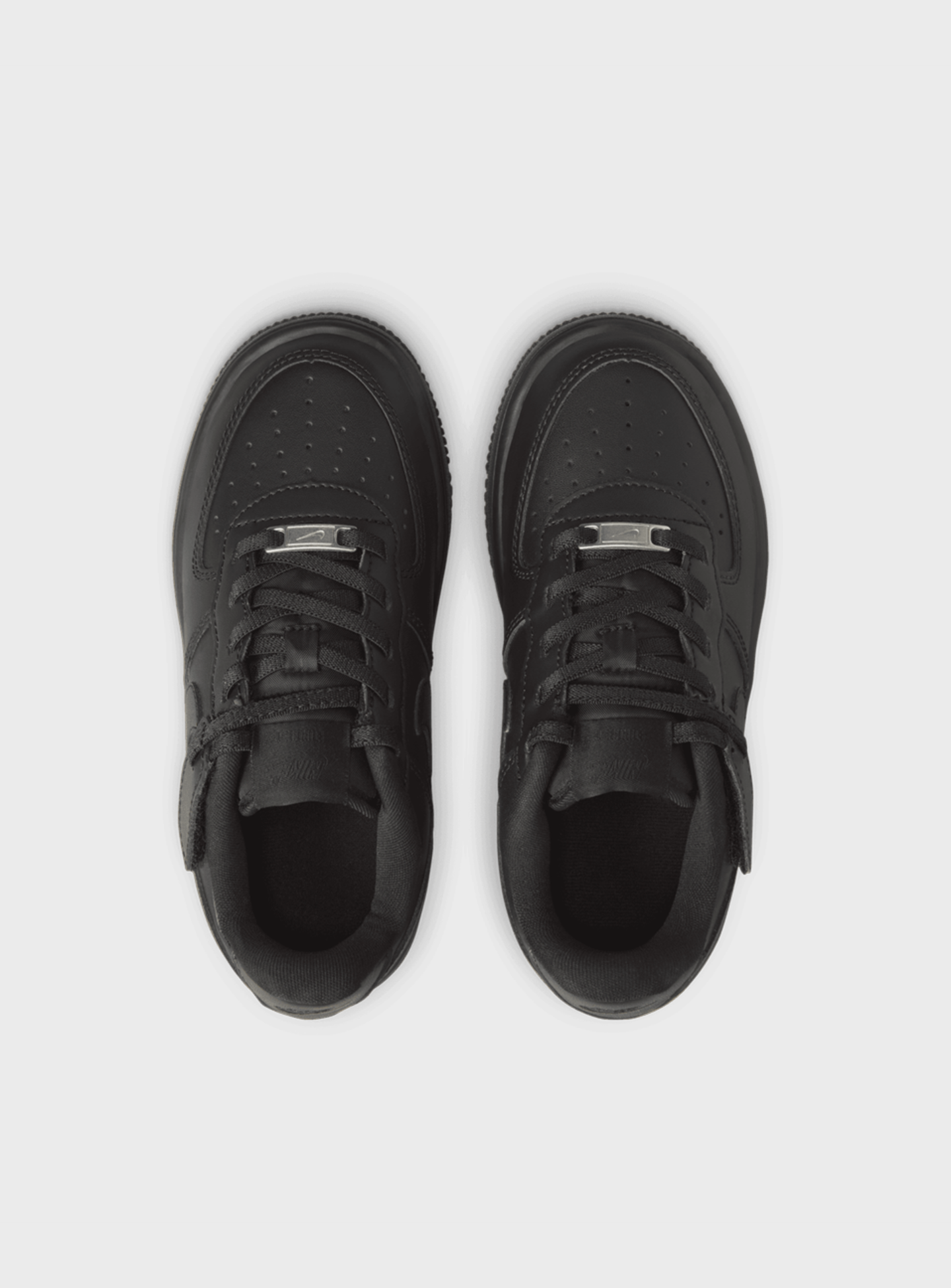 Nike, Force 1 Low EasyOn (PS), black, Image 6 of 8