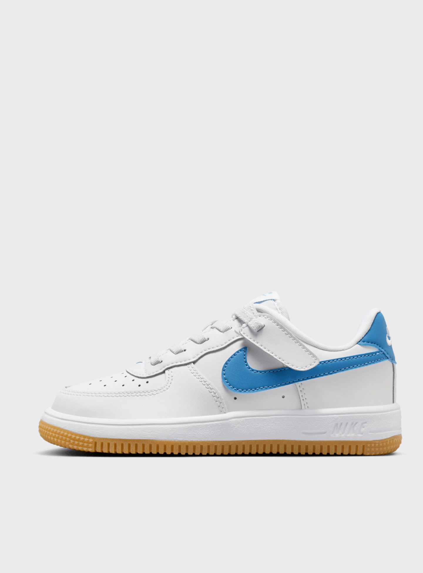 Nike, Force 1 Low EasyOn (PS), white, Image 1 of 8