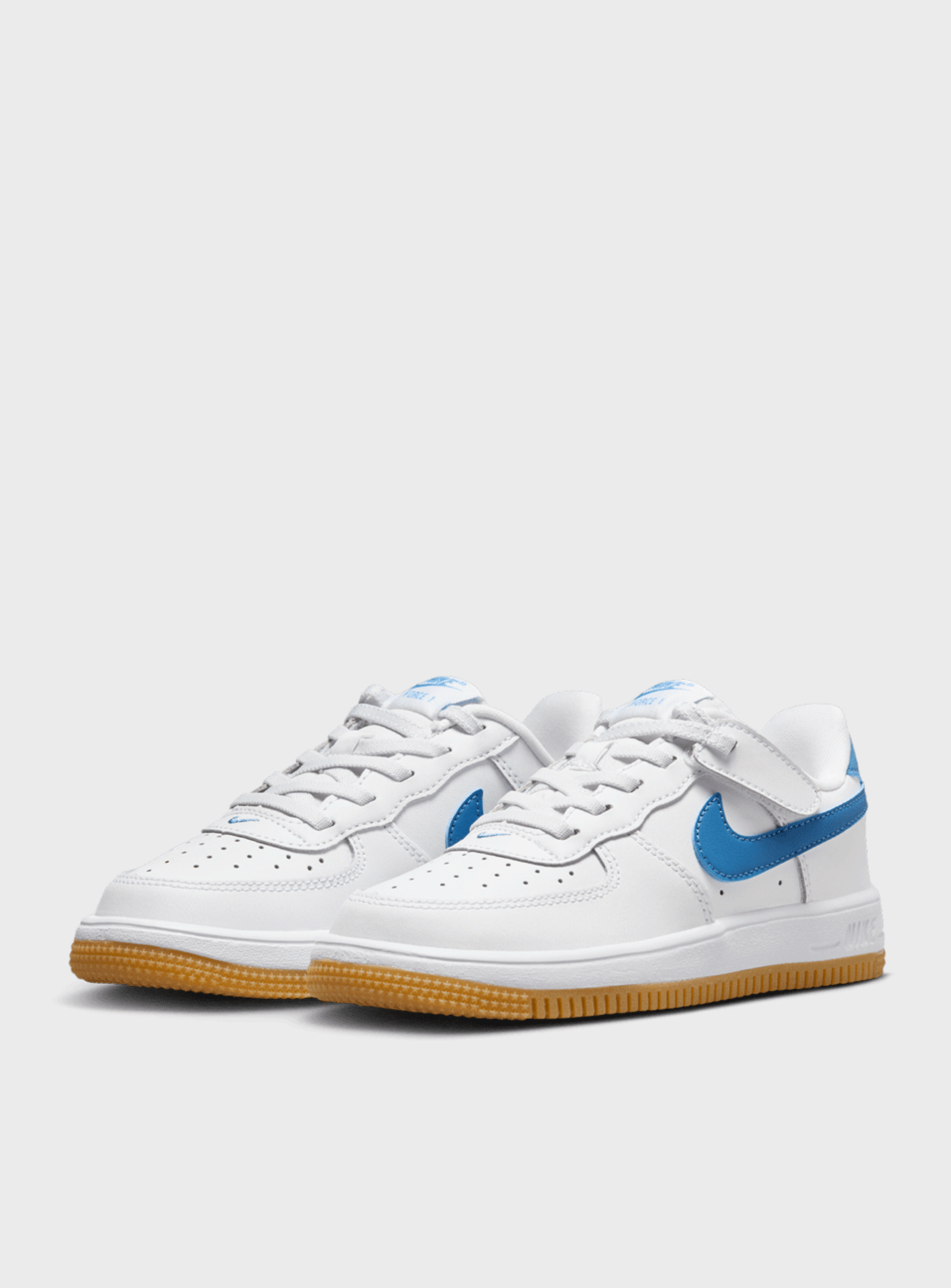 Nike, Force 1 Low EasyOn (PS), white, Image 4 of 8