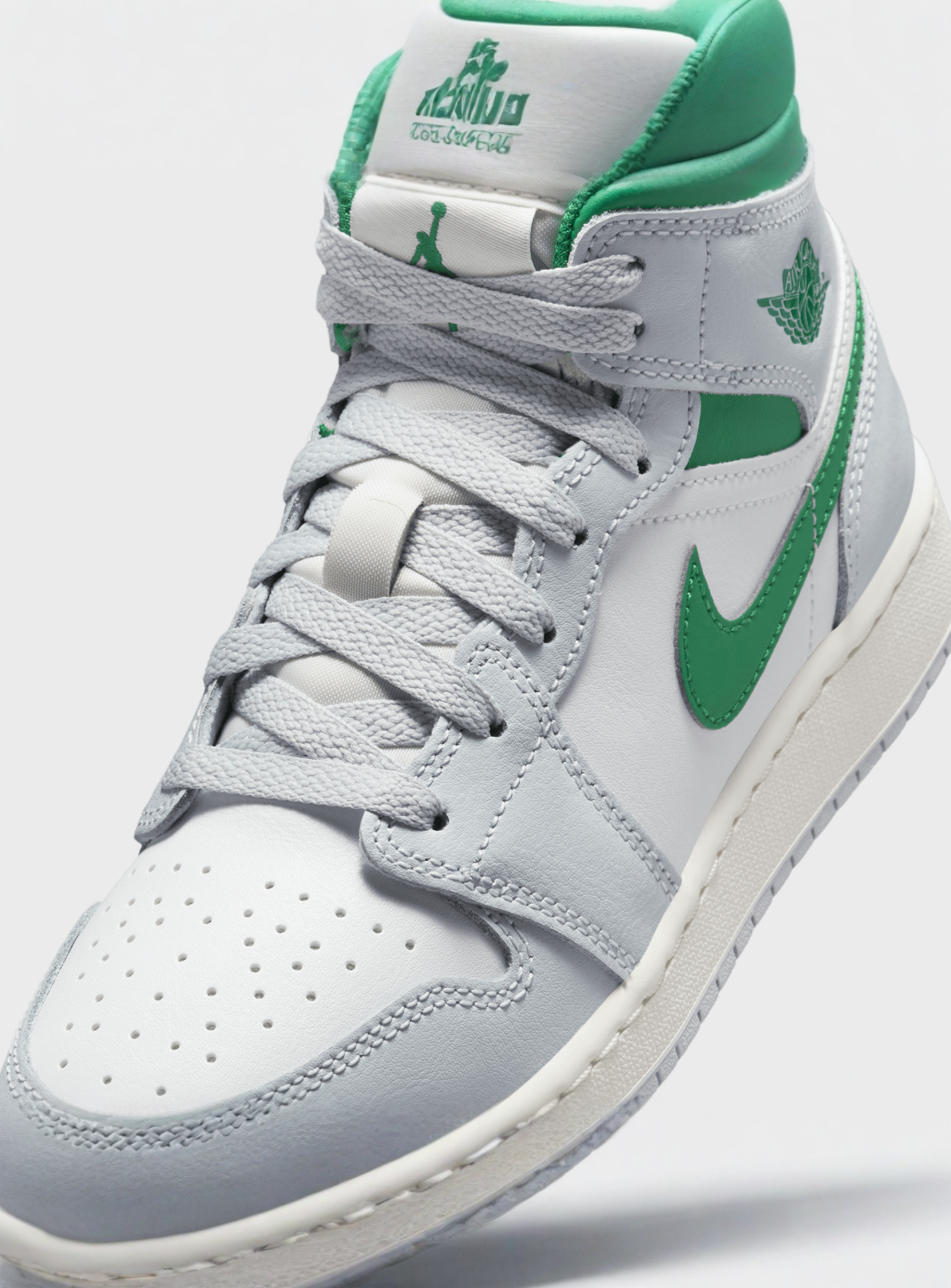 Jordan, Air Jordan 1 Mid (GS), white, Image 7 of 8