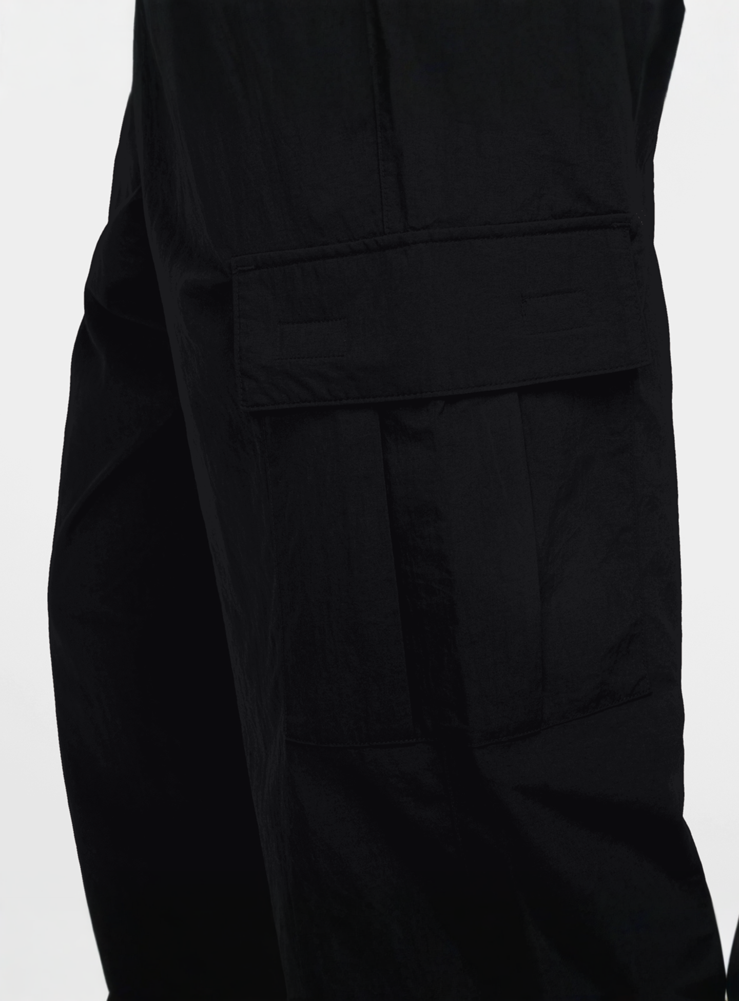 Nike, Club Woven Cargo Pants, black, Image 6 of 7