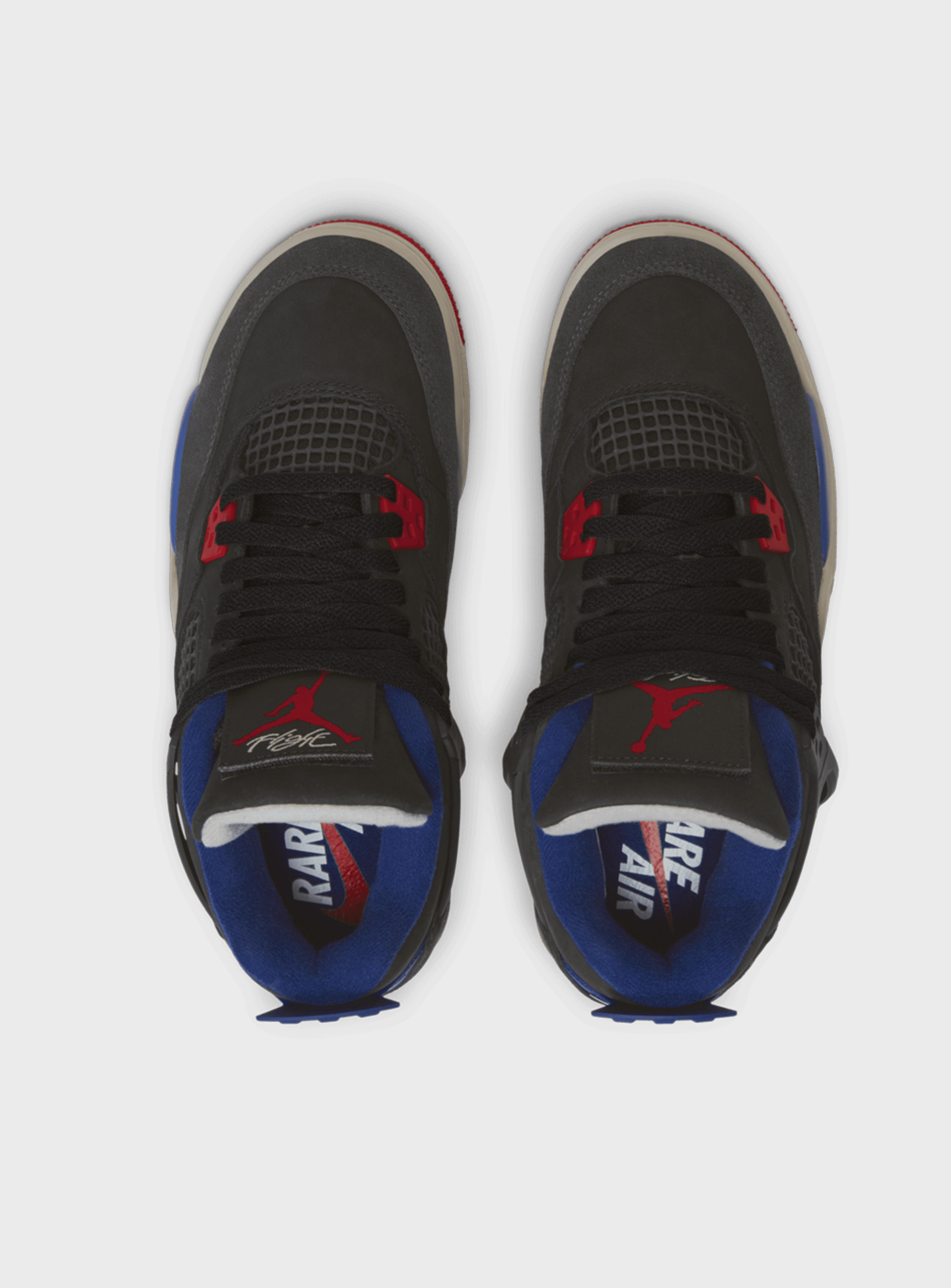 Jordan, Air Jordan 4 "Rare Air" Retro (GS), black, Image 6 of 9