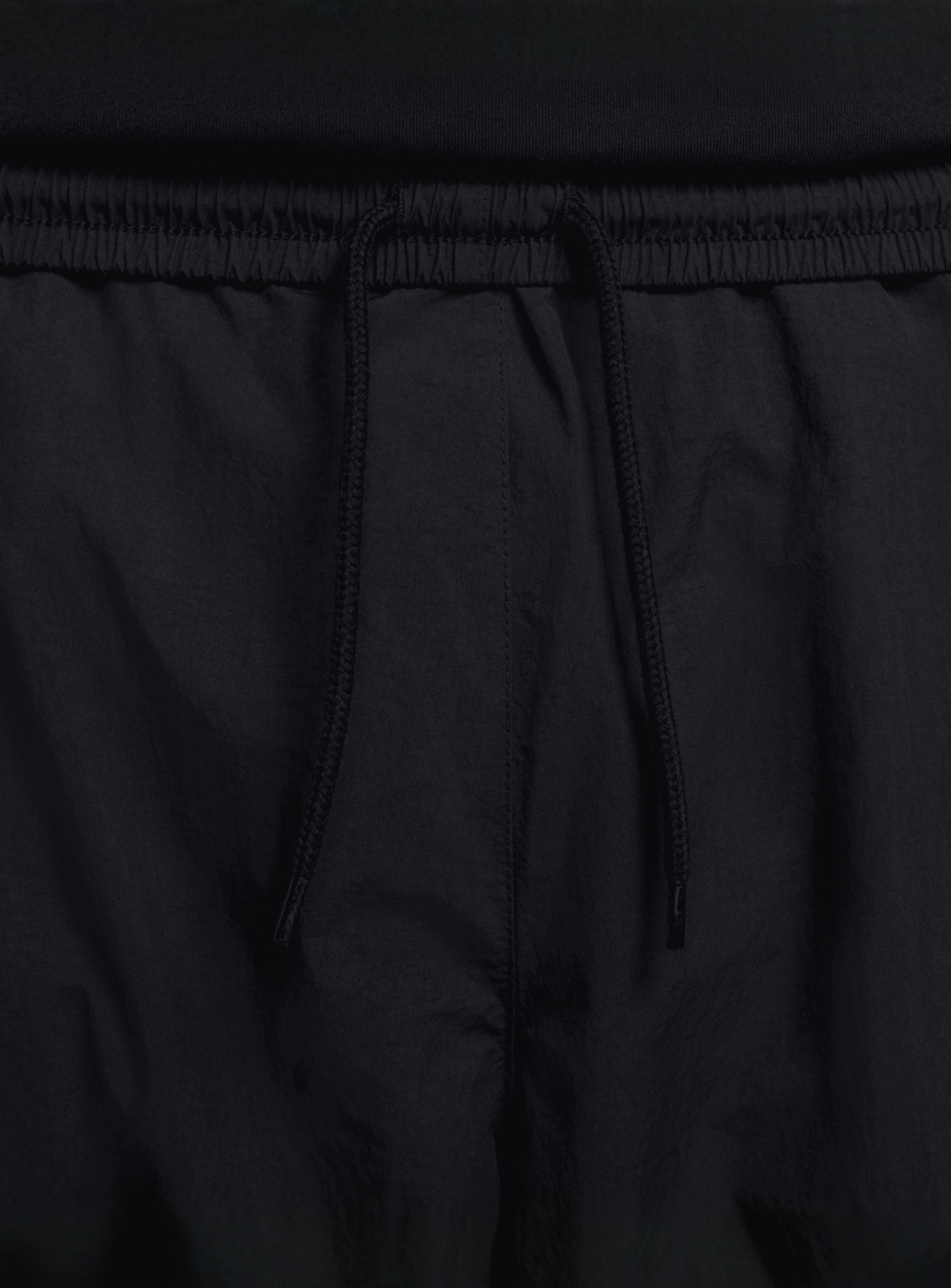 Nike, Club Woven Oversized Track Pants, black, Image 3 of 6