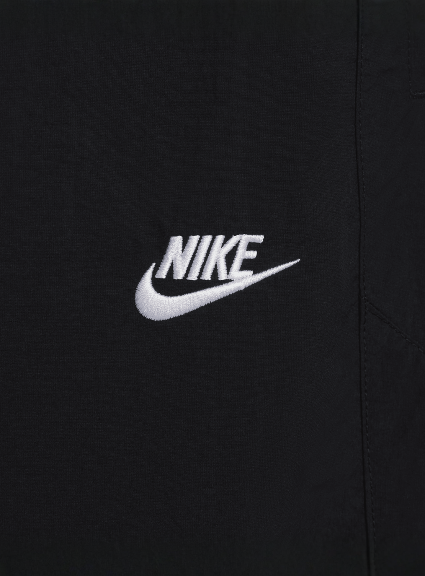 Nike, Club Woven Oversized Track Pants, black, Image 5 of 6