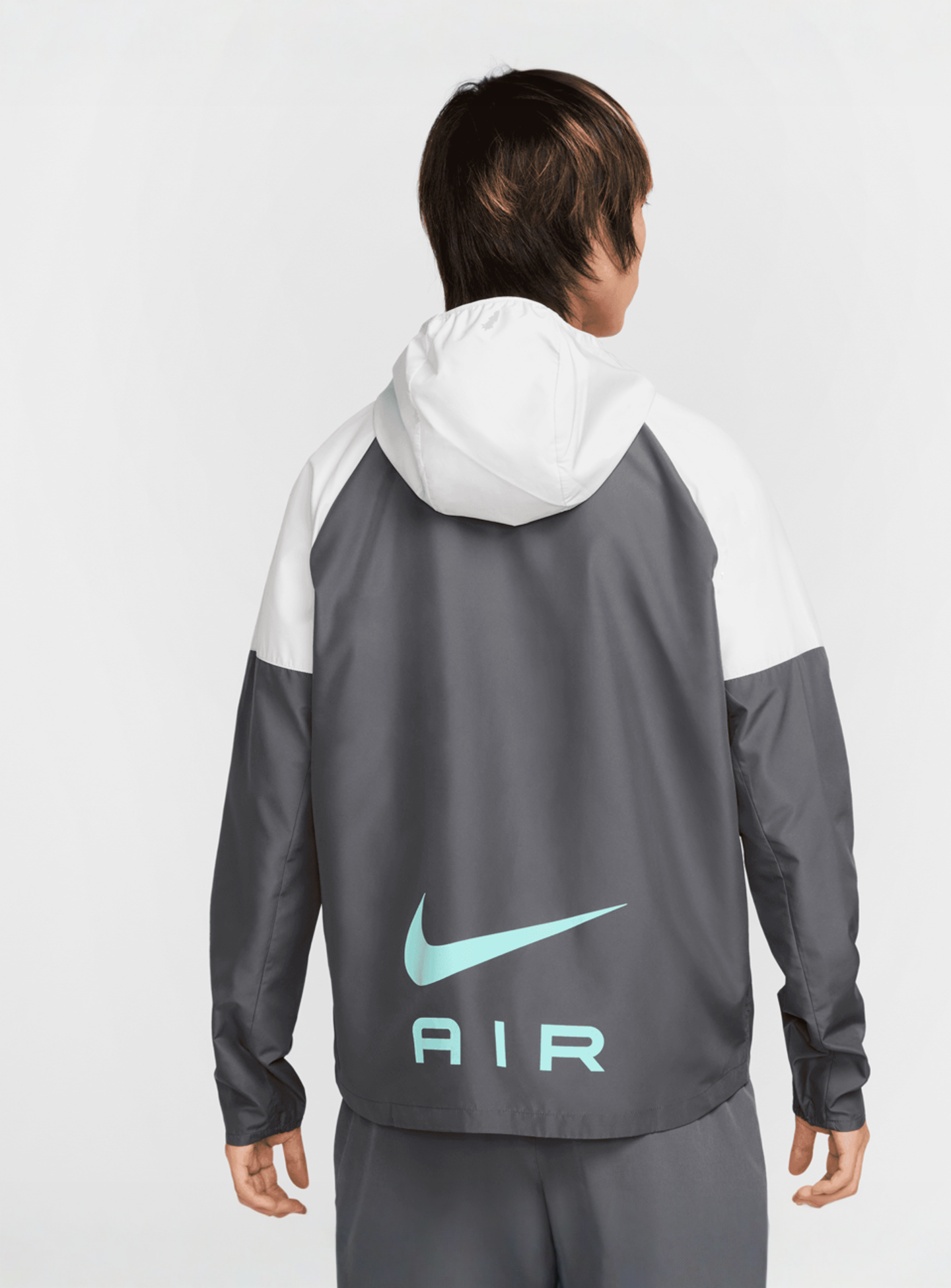 Nike, Sportswear Swoosh Air Run Jacket, grey, Image 2 of 7