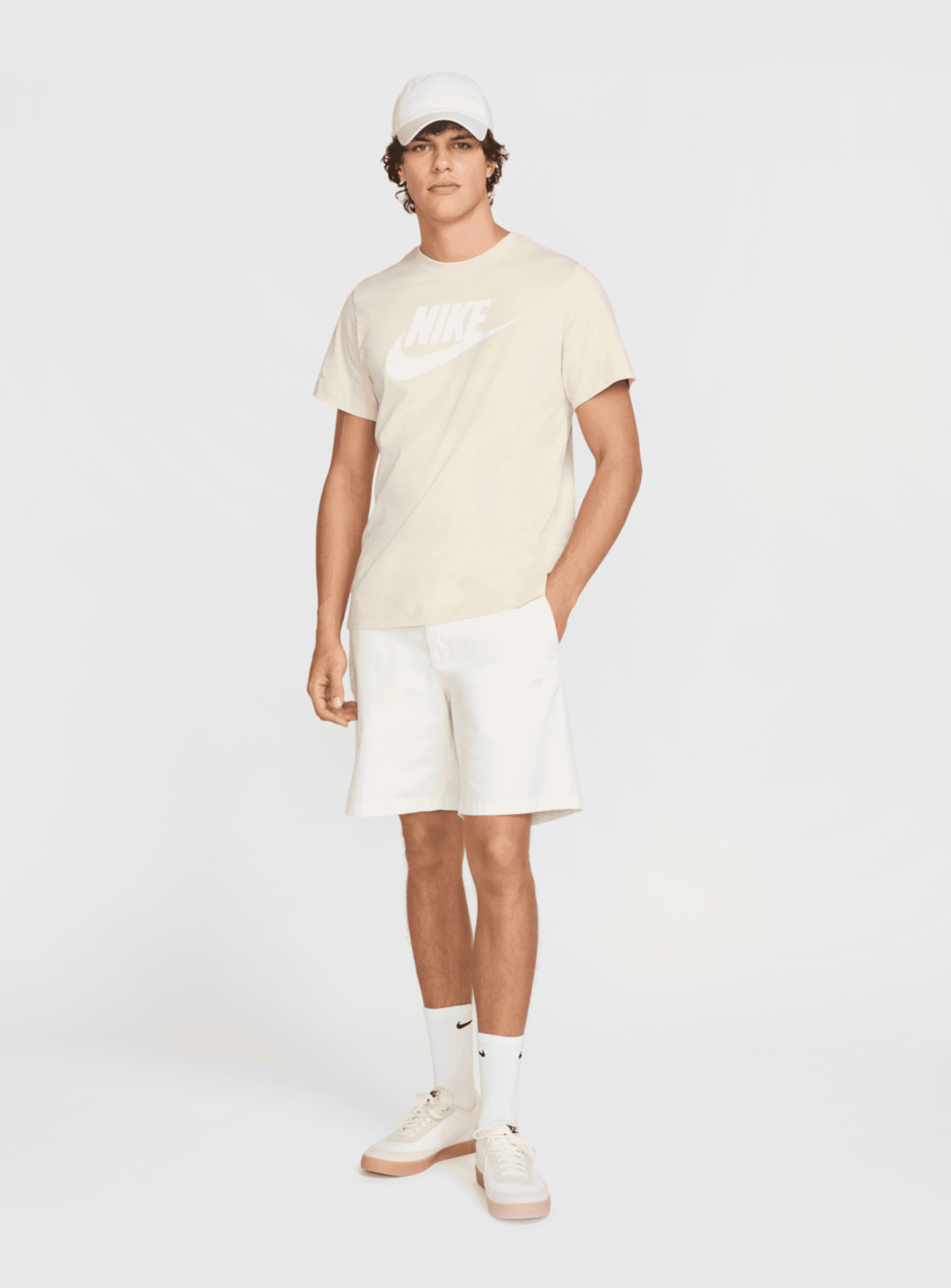 Nike, Sportswear Tee Icon Futura, beige, Image 4 of 4