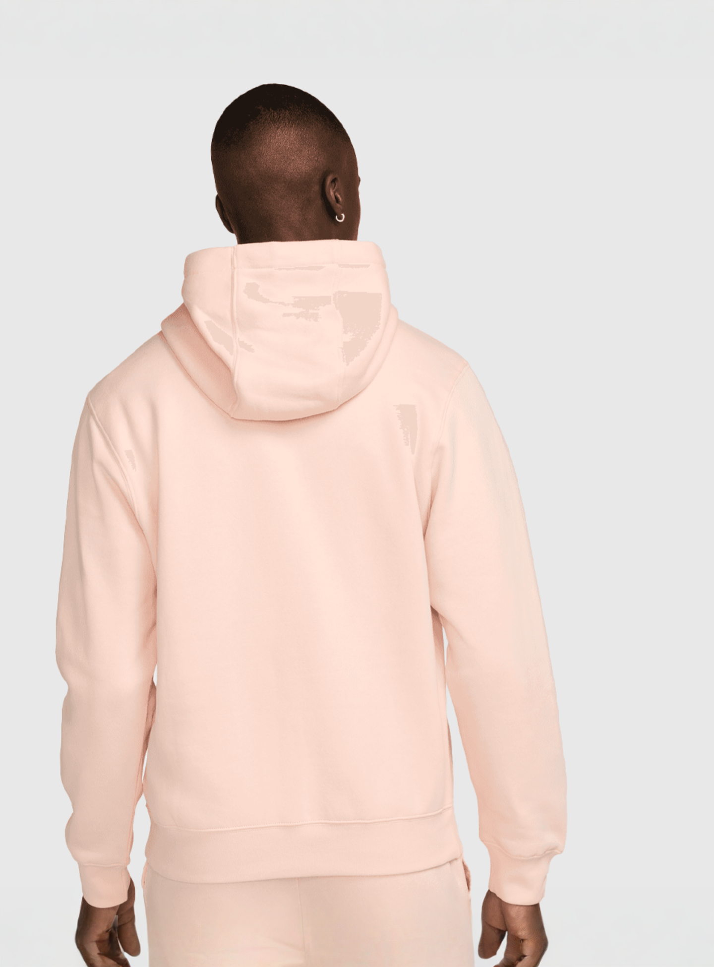Nike, Sportswear Club Fleece Hoodie, light pink, Image 2 of 5