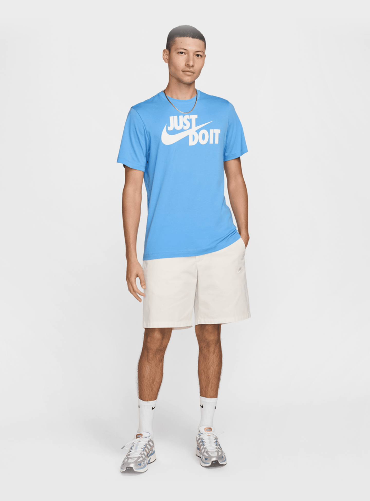 Nike, Sportswear Tee Just Do It, blue, Image 4 of 4