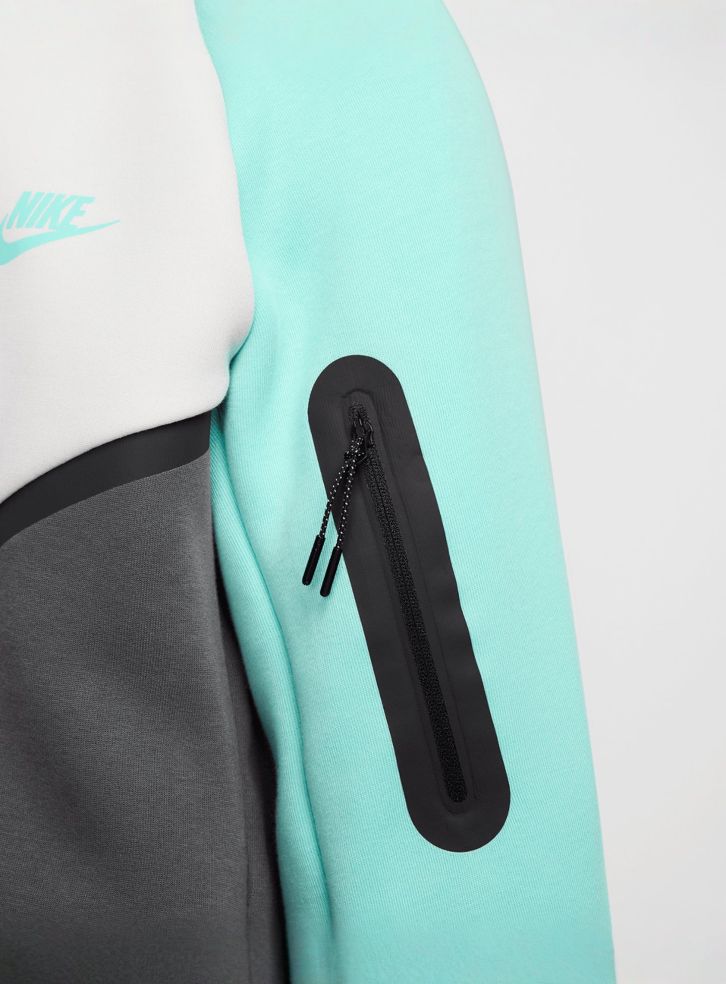 Nike, Tech Fleece Hooded Windrunner, multi-colour, Image 4 of 7