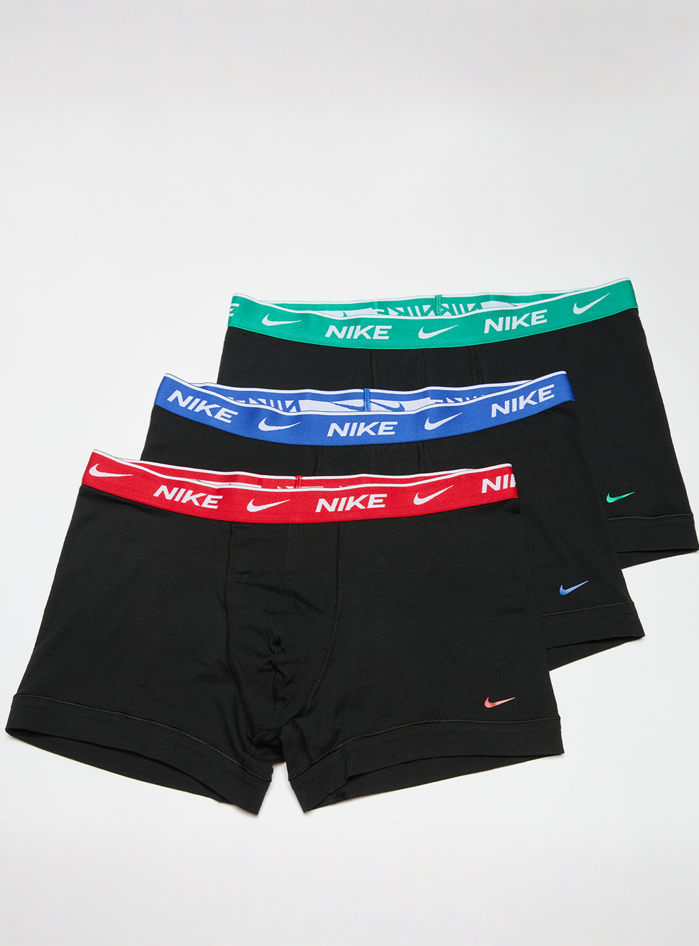 Nike, 3 PACK - Everyday Cotton Stretch, black, Image 1 of 2