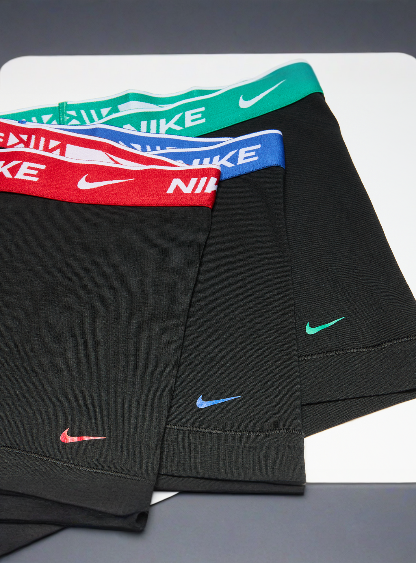 Nike, 3 PACK - Everyday Cotton Stretch, black, Image 2 of 2