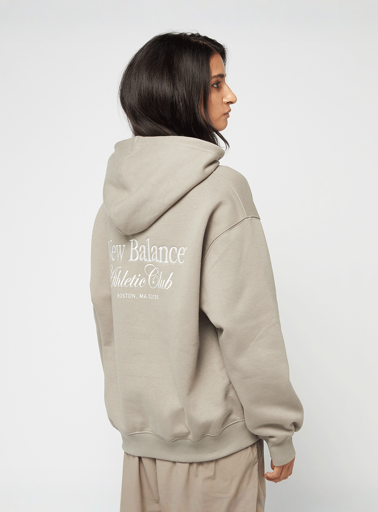 New Balance, Athletics Club Oh Hoodie, grey, Image 1 of 5