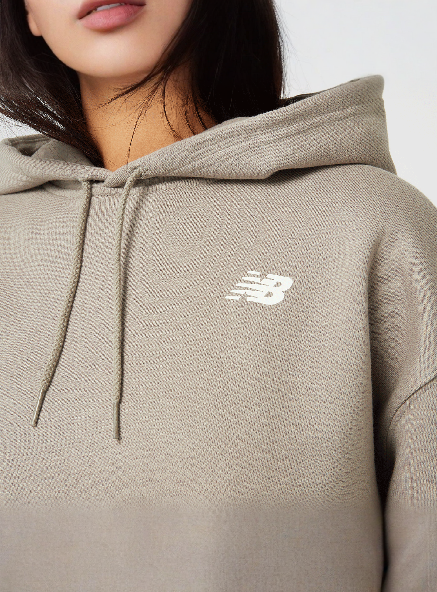 New Balance, Athletics Club Oh Hoodie, grey, Image 3 of 5