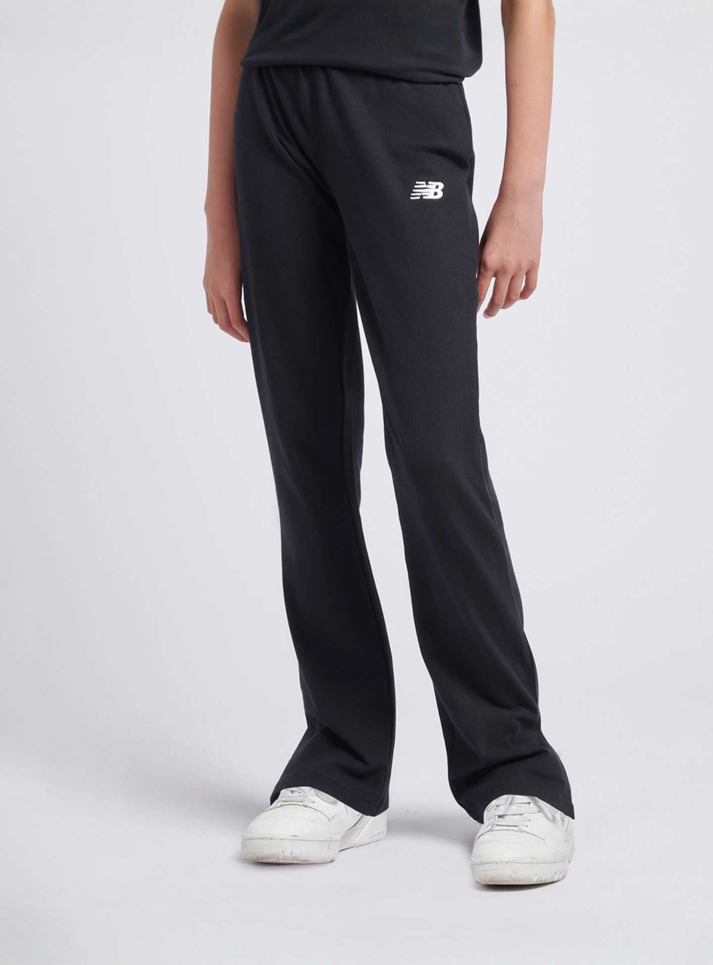 New Balance, Small Logo Flare Legging, black, Image 1 of 5