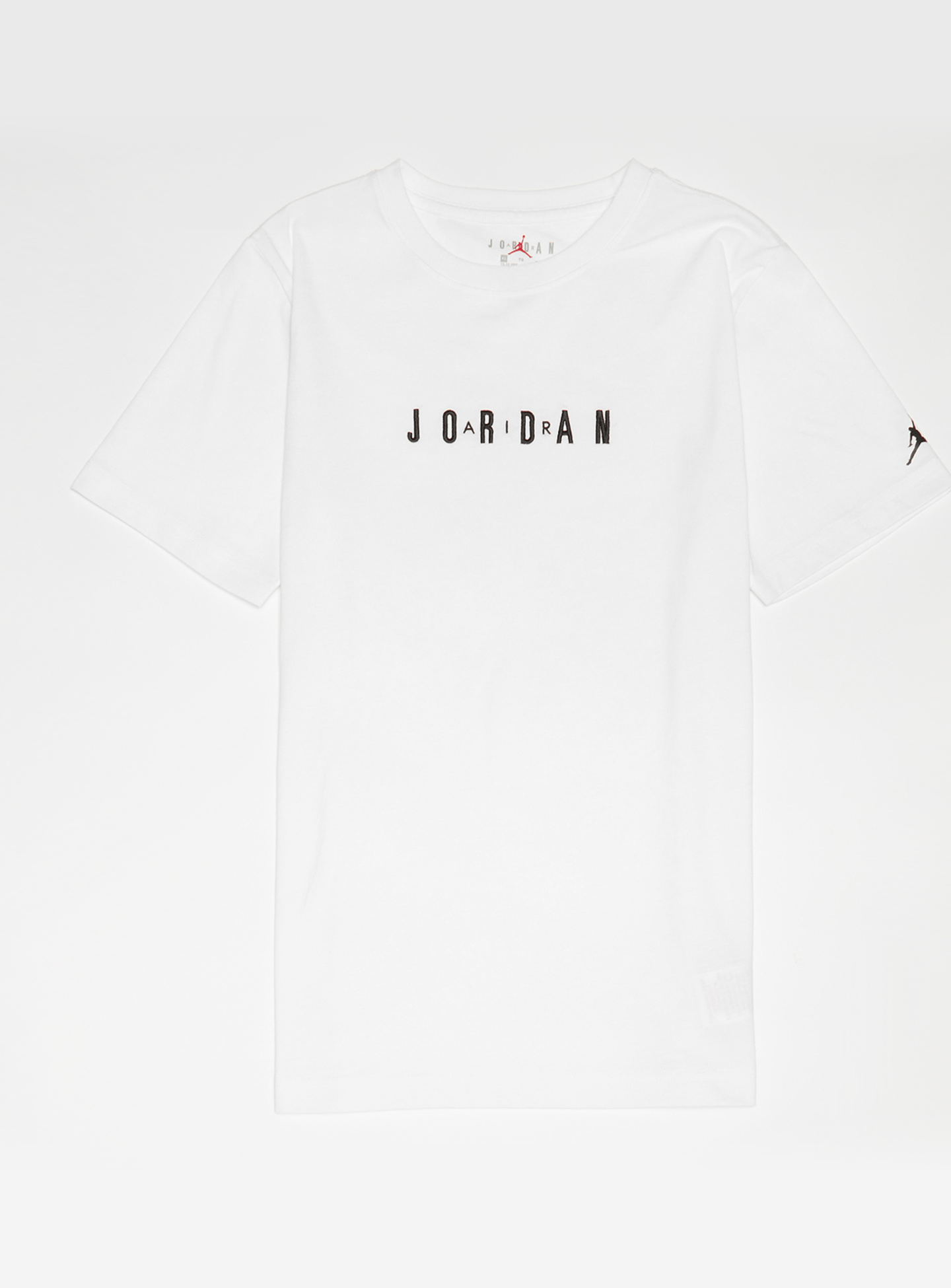 Jordan, JDB Michael Jorddan Wordmark EMB Crew, white, Image 1 of 4
