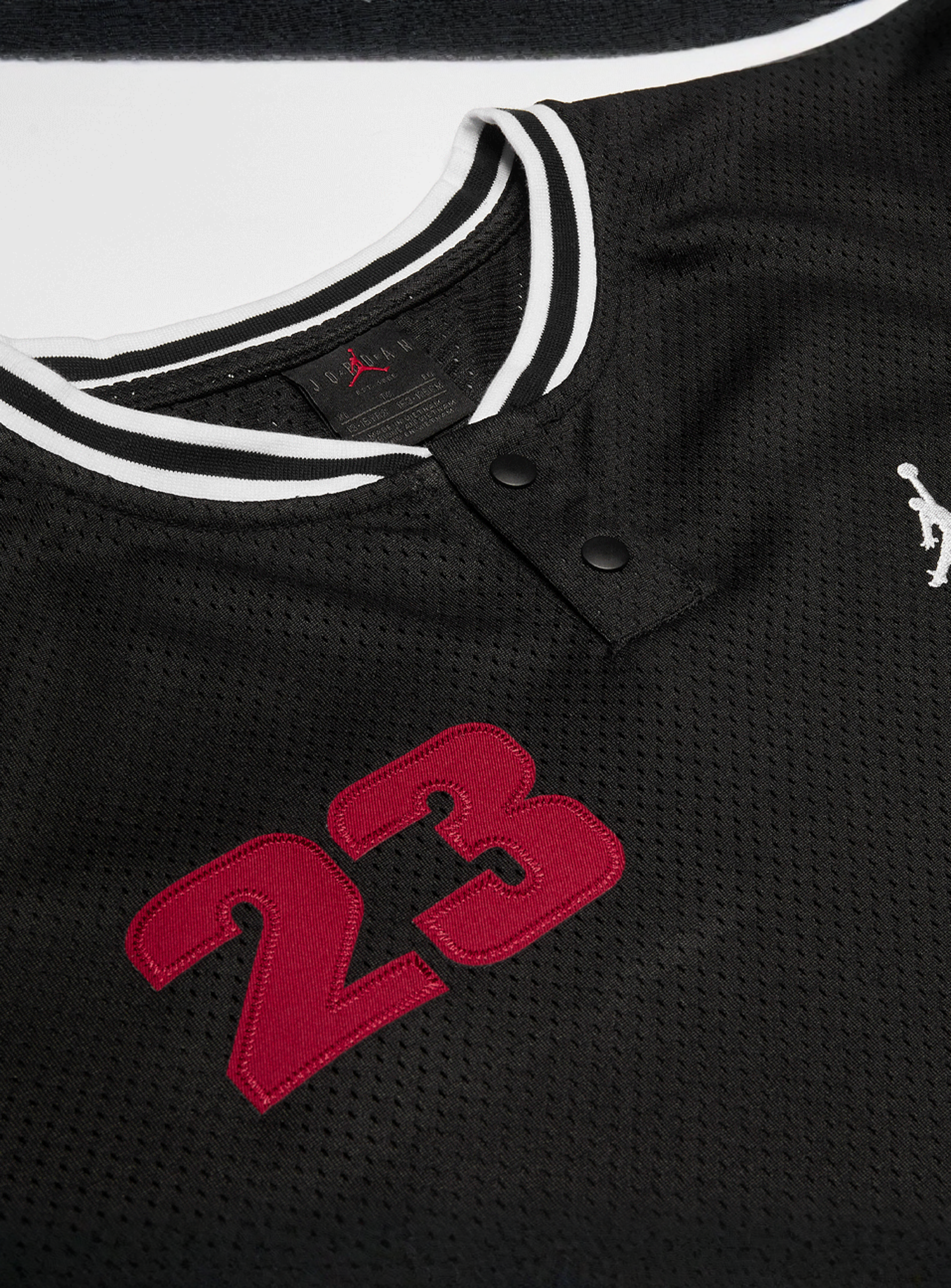 Jordan, Junior Jordan 23 Elevated Jersey, black, Image 3 of 4