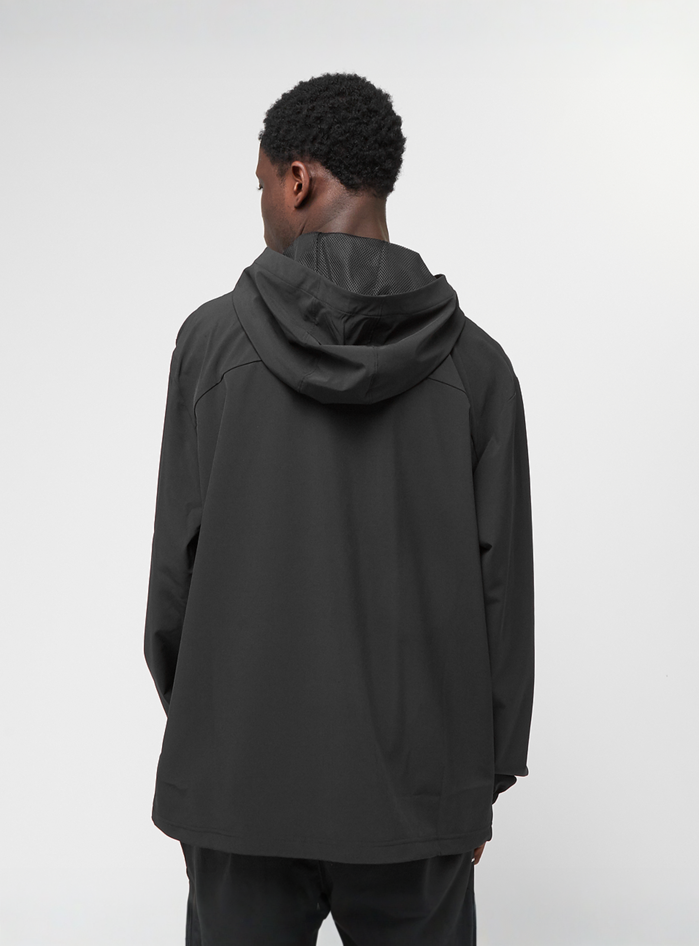 Under Armour, Stretch Woven Windbreaker, black, Image 2 of 4